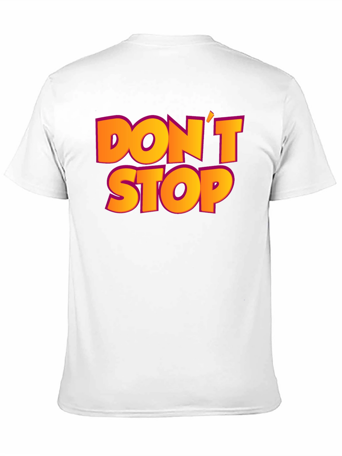 Dont Stop Black Graphic T-Shirt