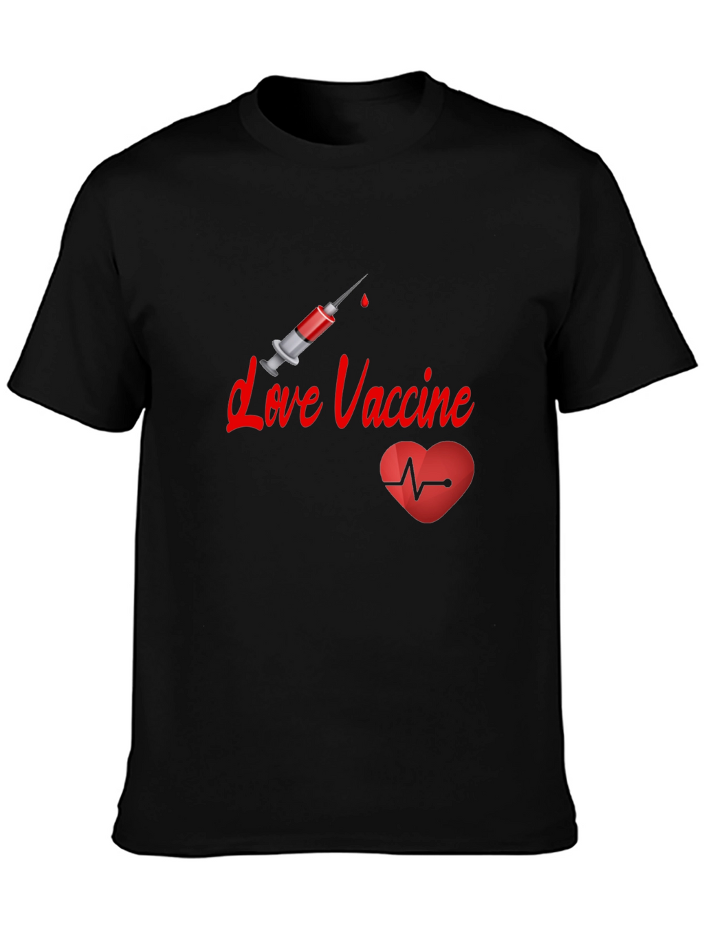 Love Vaccine T-Shirt - Pro-Vaccine Stylish Tee