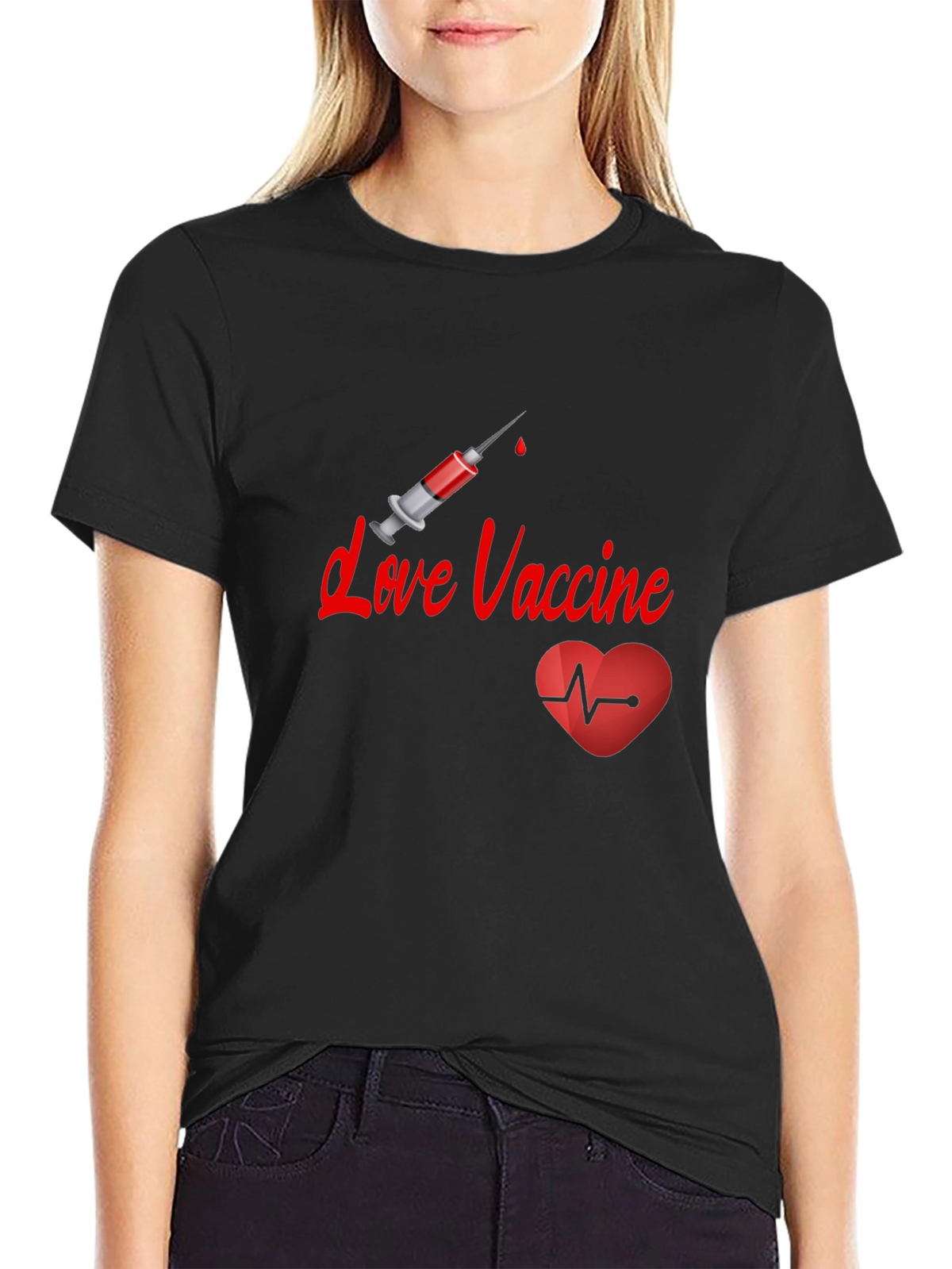 Love Vaccine T-Shirt - Pro-Vaccine Stylish Tee