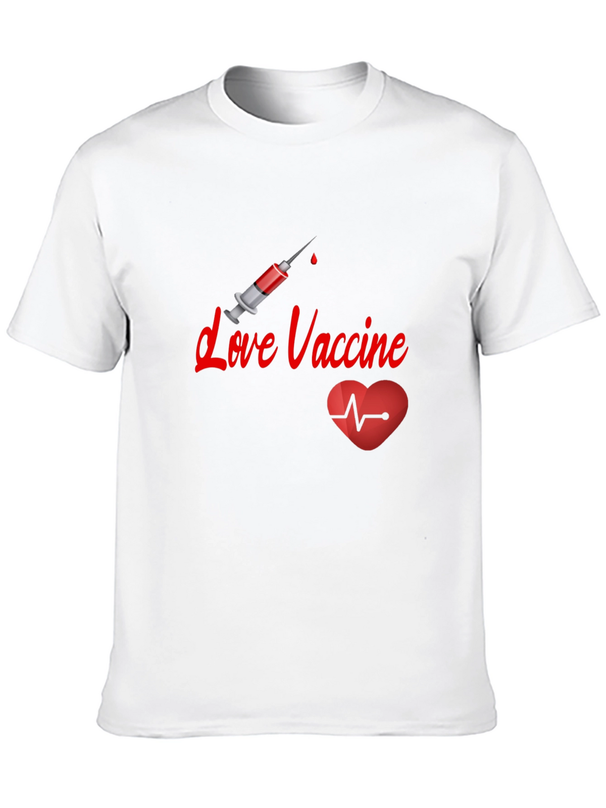 Love Vaccine T-Shirt - Pro-Vaccine Stylish Tee