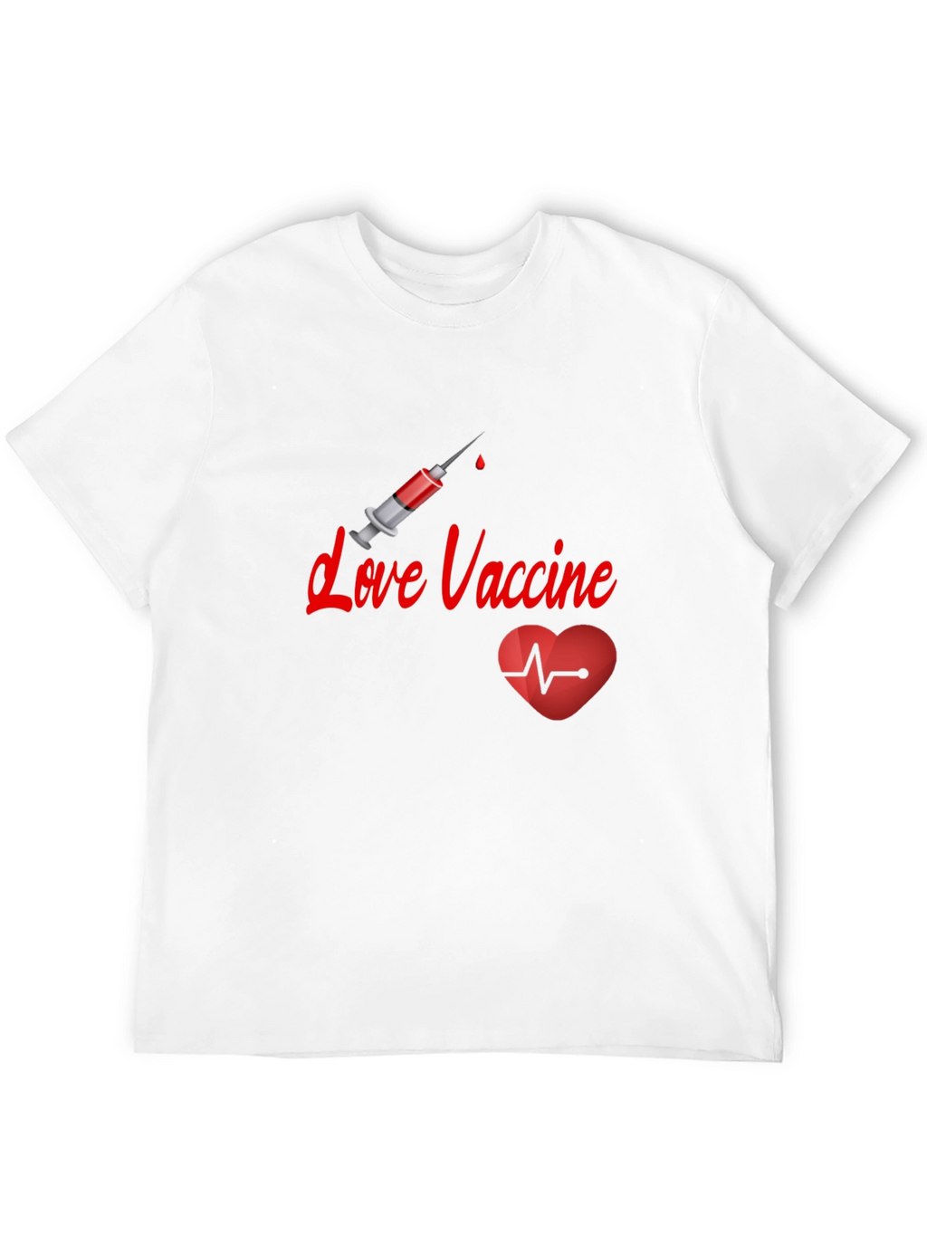 Love Vaccine T-Shirt - Pro-Vaccine Stylish Tee