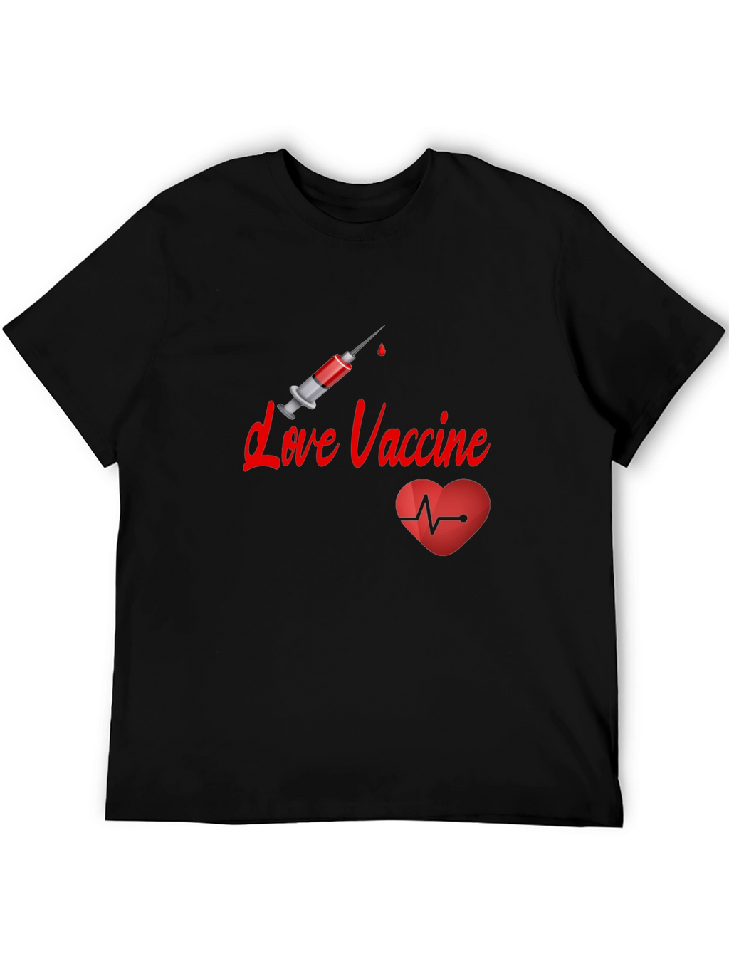 Love Vaccine T-Shirt - Pro-Vaccine Stylish Tee