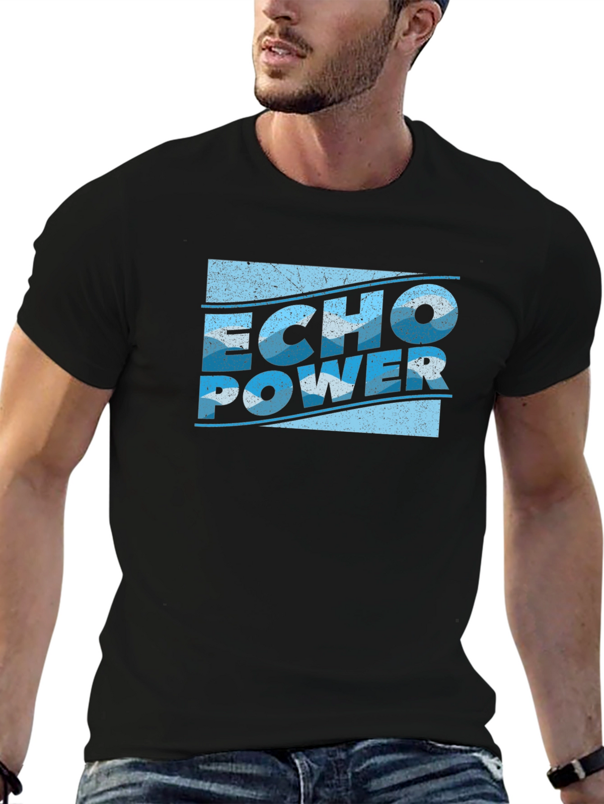 Echo Power T-Shirt - Modern Graphic Tee