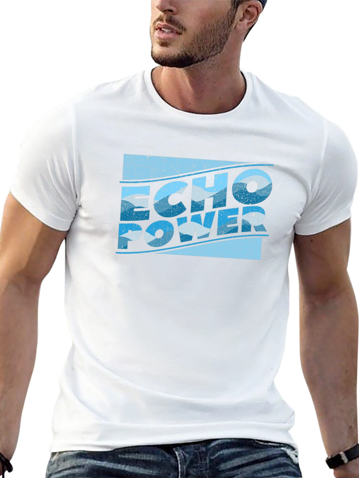 Echo Power T-Shirt - Modern Graphic Tee