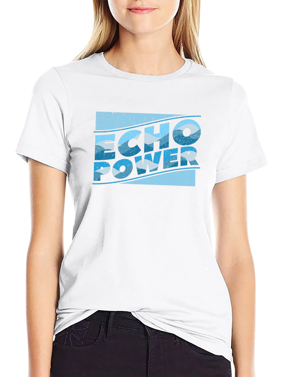 Echo Power T-Shirt - Modern Graphic Tee
