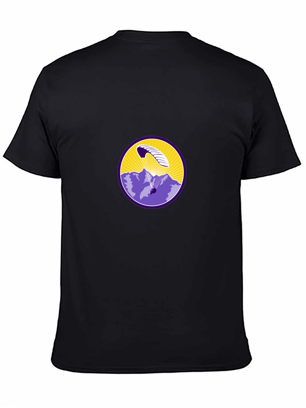 Paragliding Mountain Scene T-Shirt