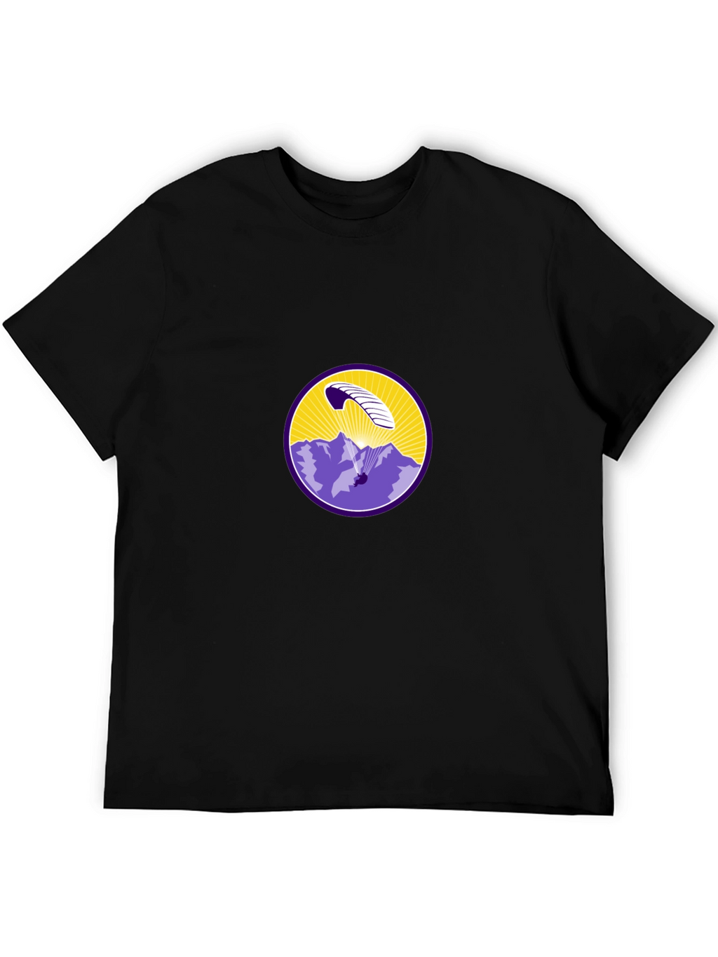 Paragliding Mountain Scene T-Shirt