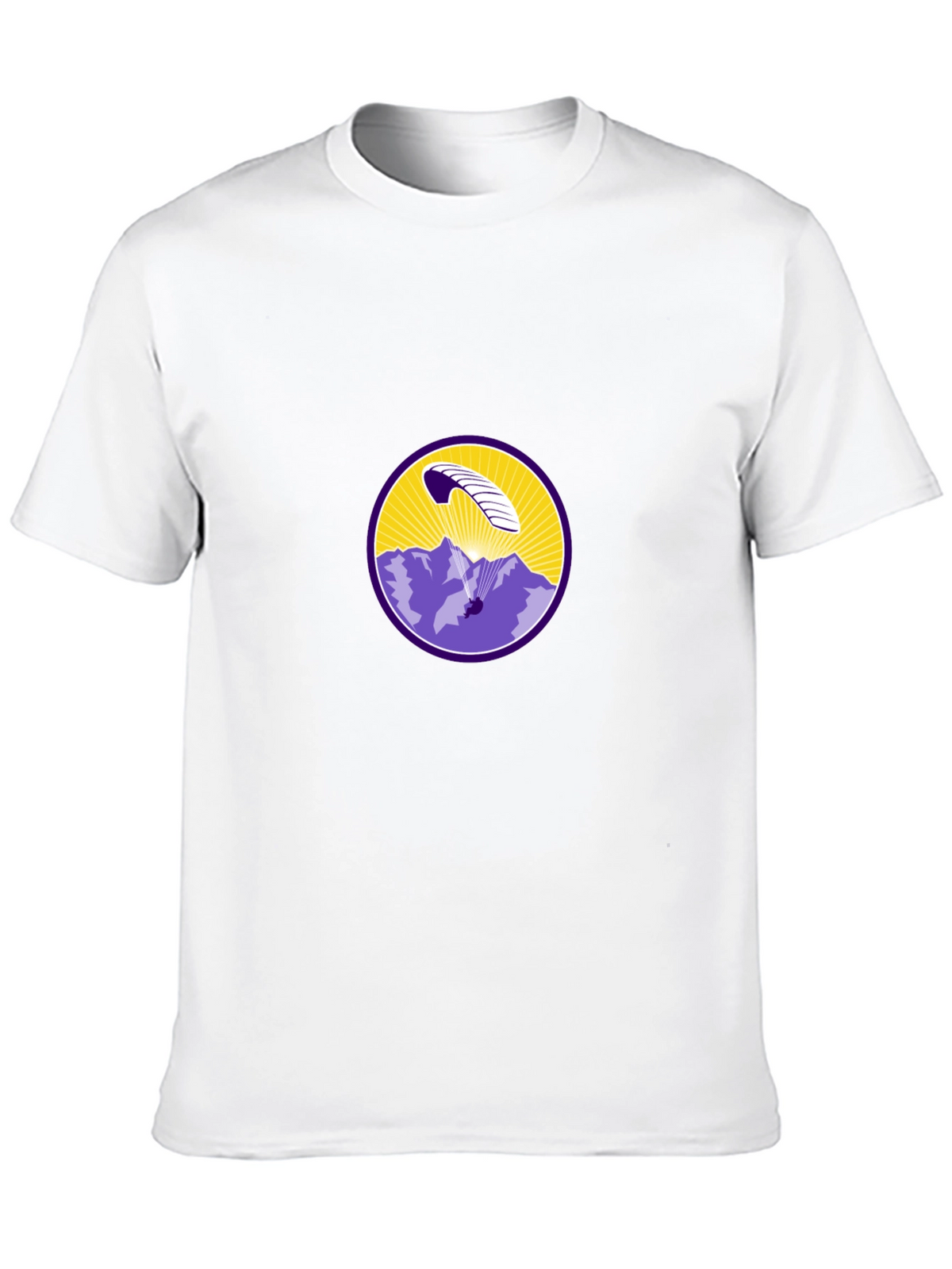 Paragliding Mountain Scene T-Shirt