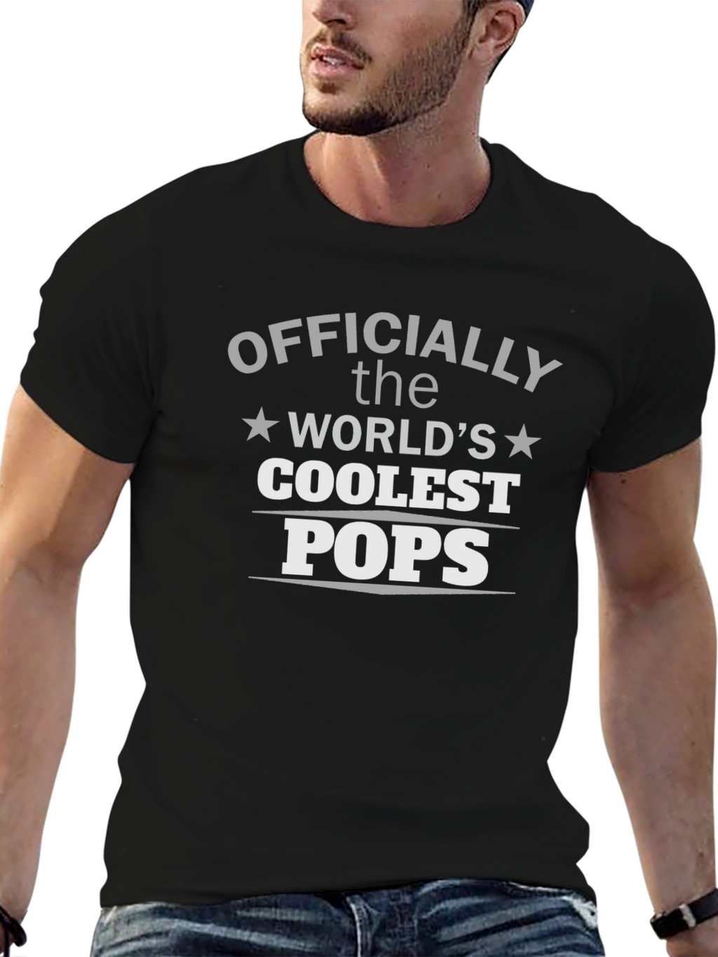 Coolest Pops T-Shirt - Gift for Dad