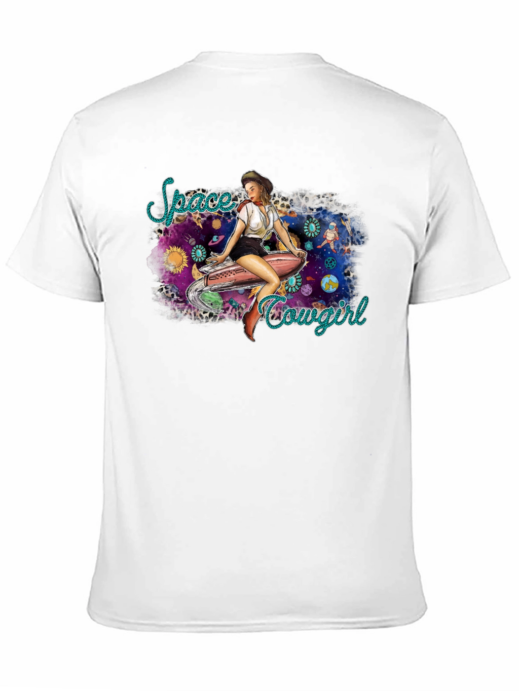Space Cowgirl Graphic T-Shirt