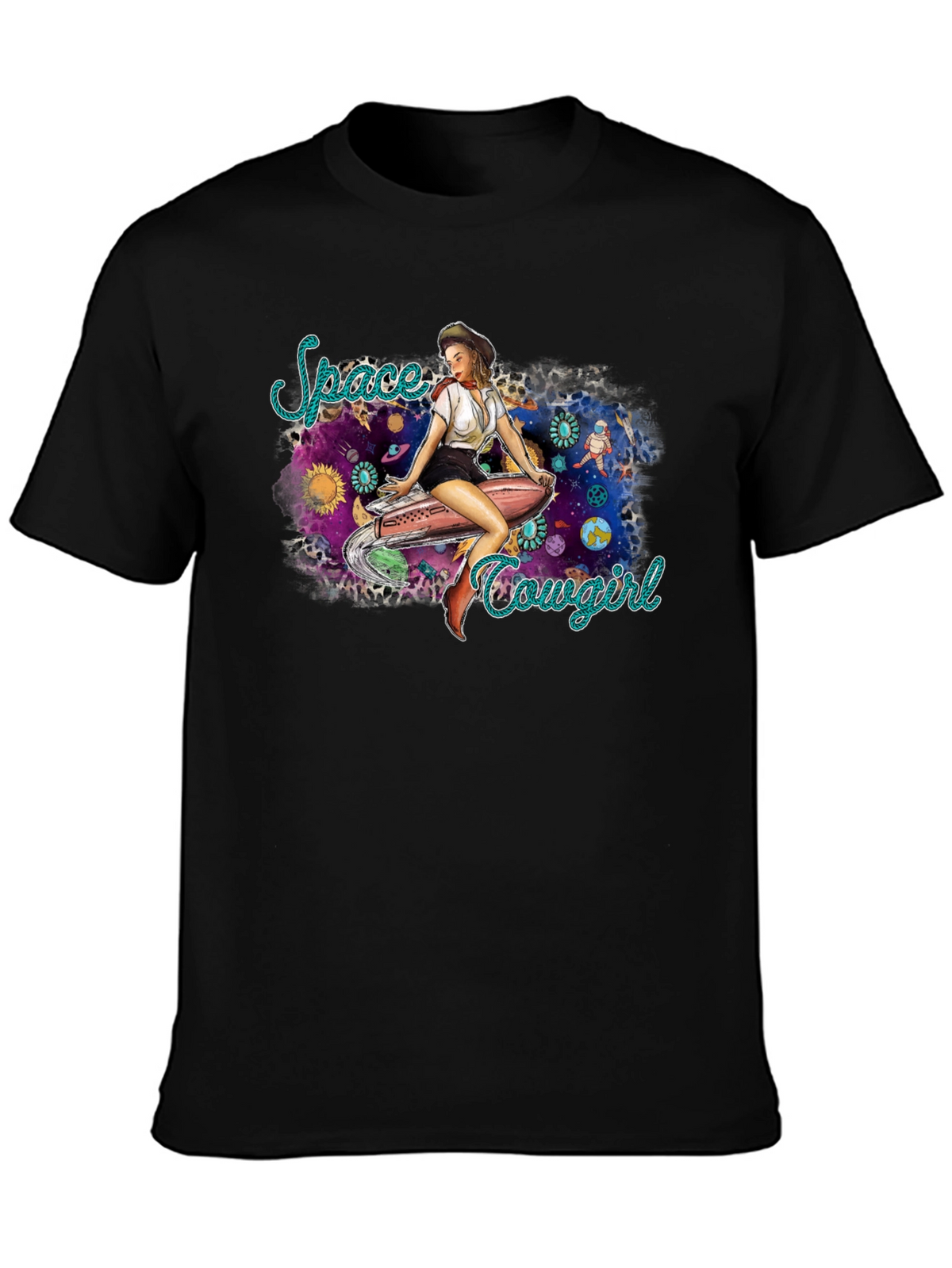 Space Cowgirl Graphic T-Shirt