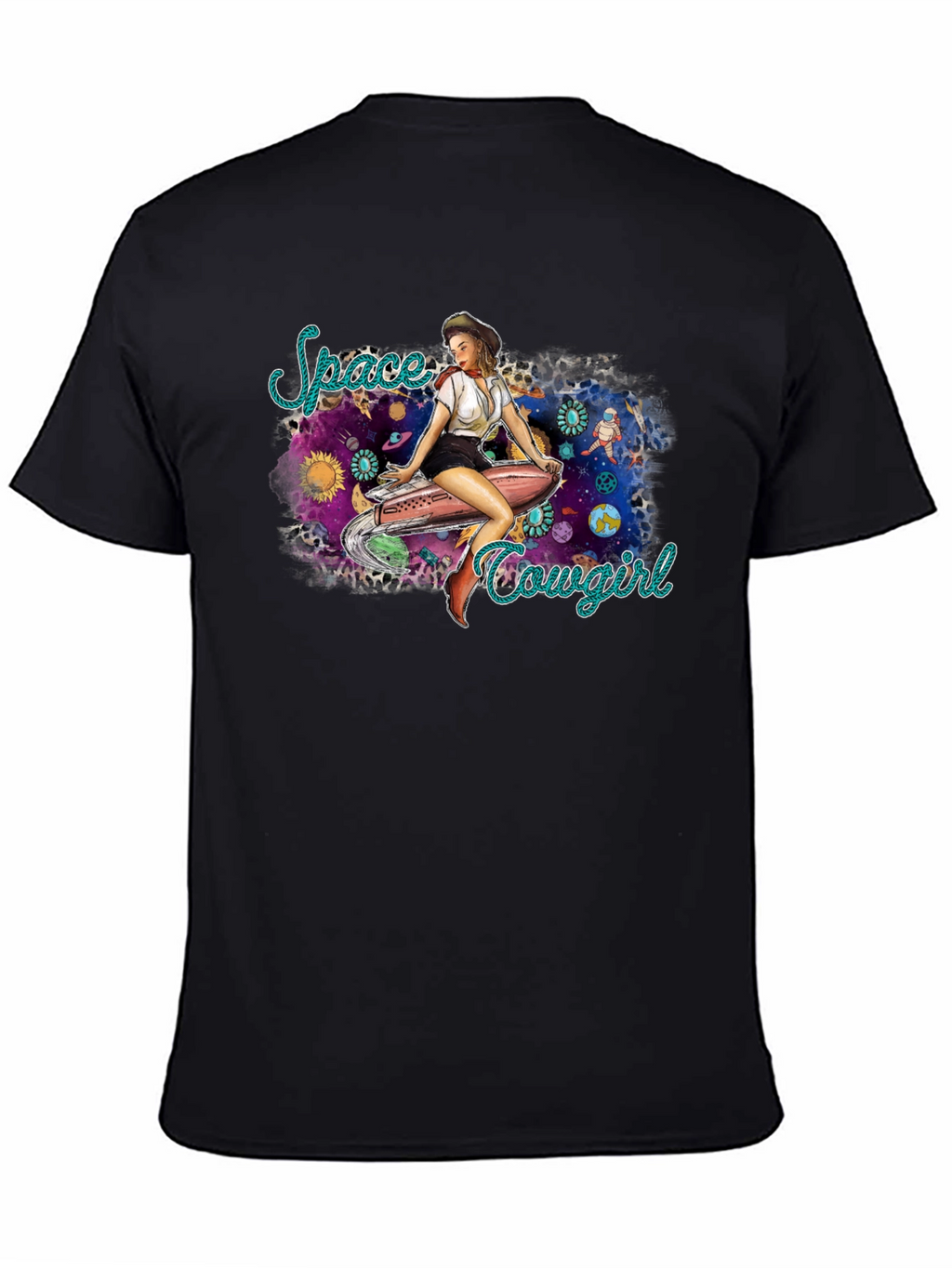 Space Cowgirl Graphic T-Shirt