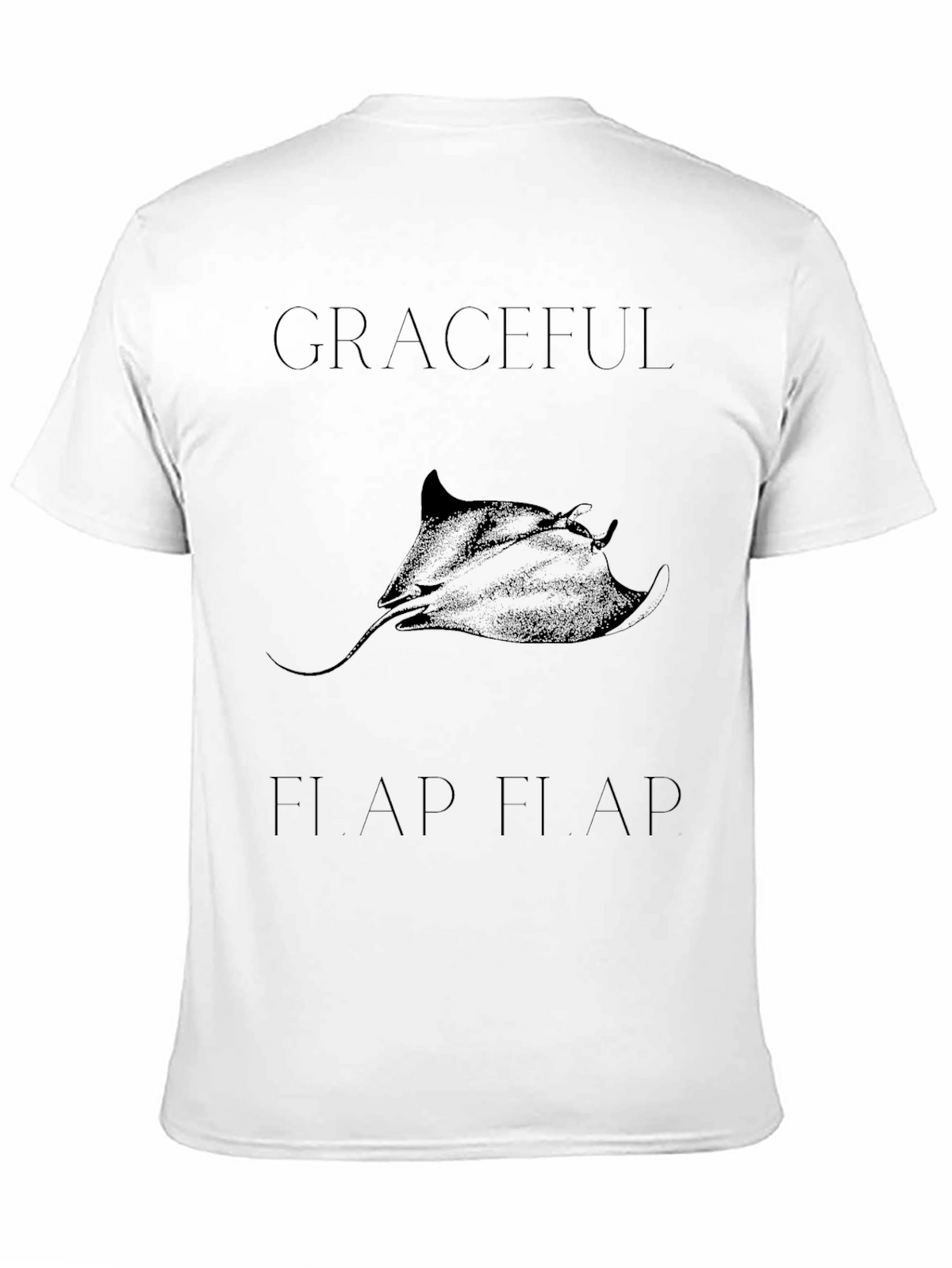 Graceful Flap Flap Graphic T-Shirt