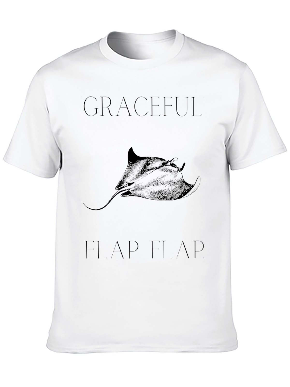 Graceful Flap Flap Graphic T-Shirt