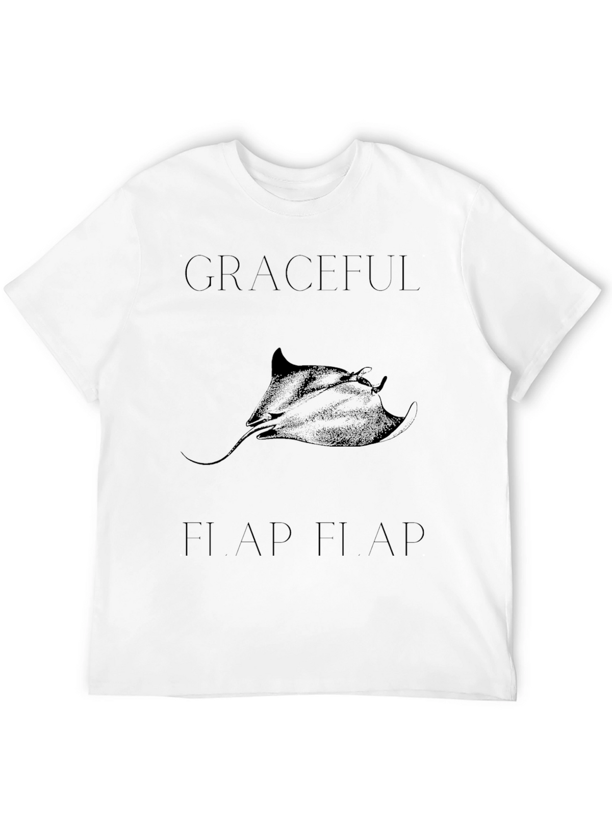 Graceful Flap Flap Graphic T-Shirt
