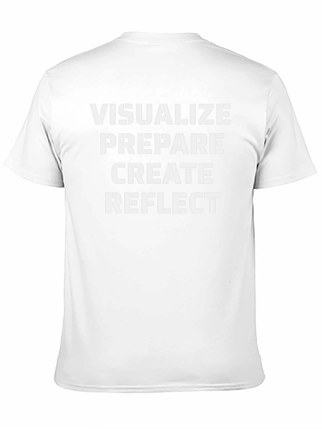 Visualize Prepare Reflect Graphic Tee
