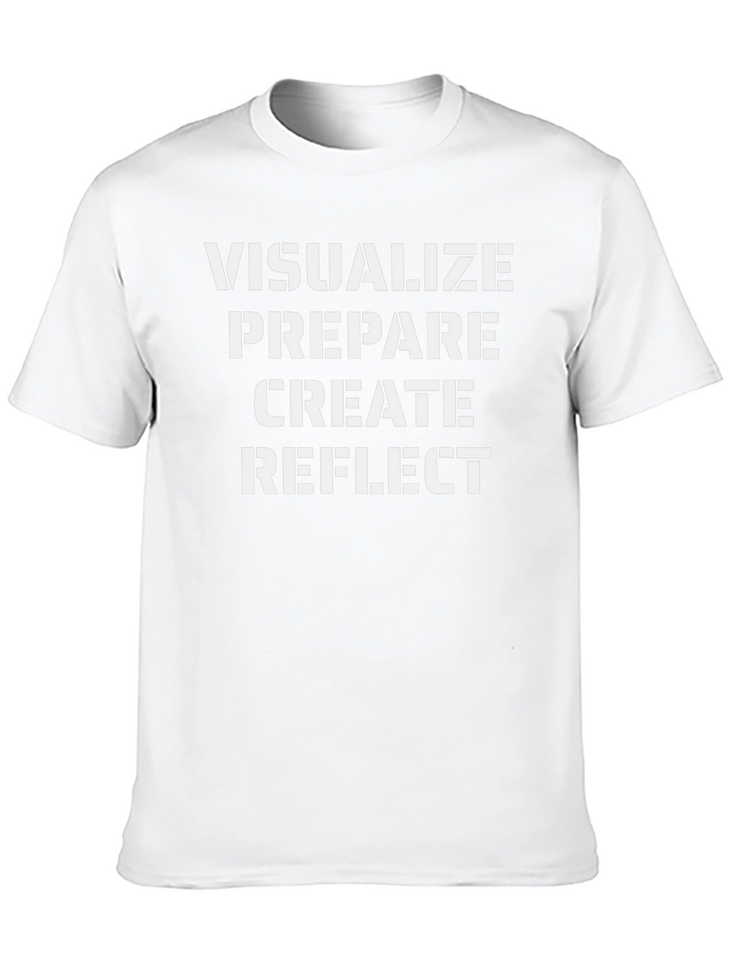 Visualize Prepare Reflect Graphic Tee