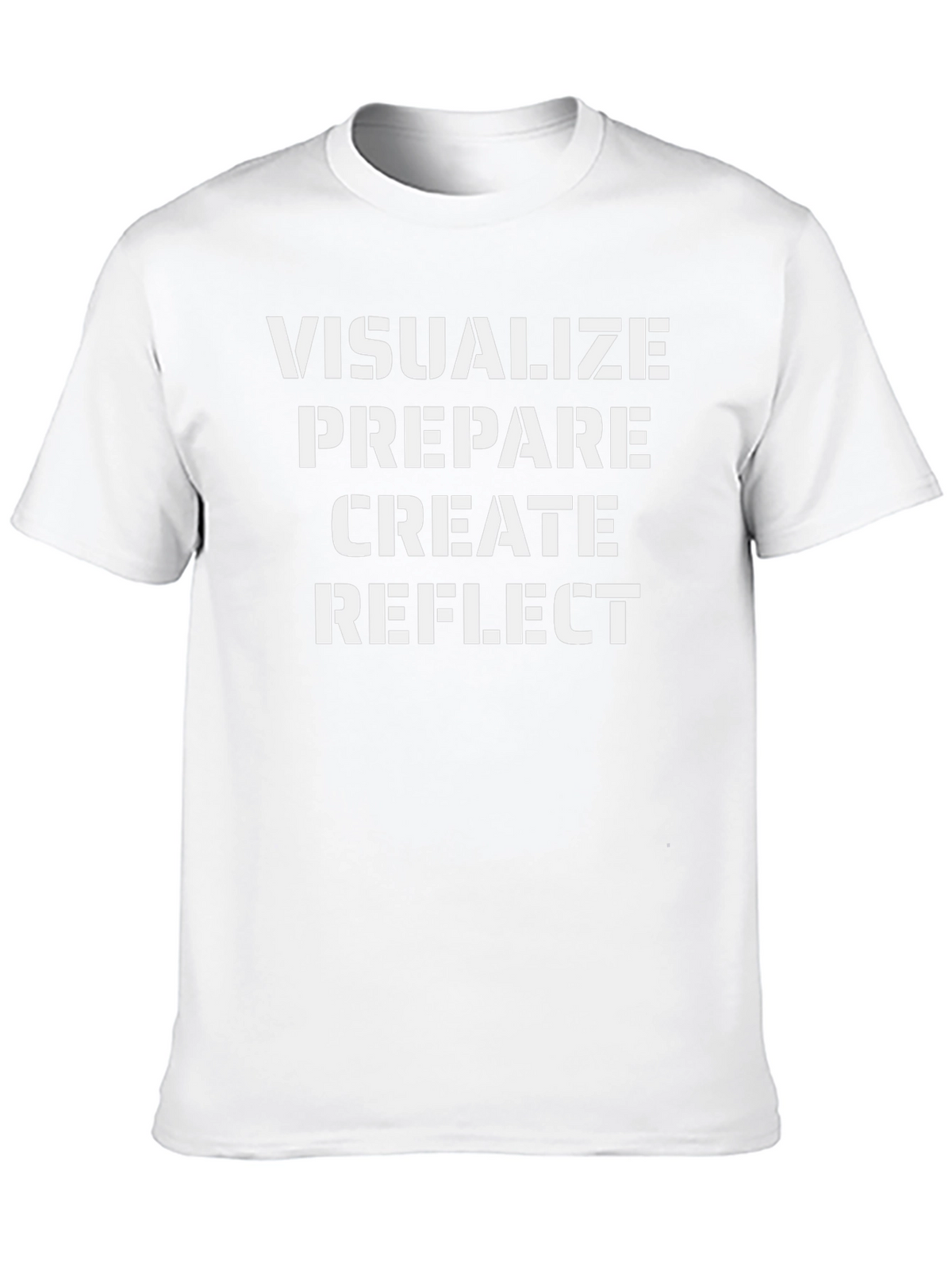 Visualize Prepare Reflect Graphic Tee
