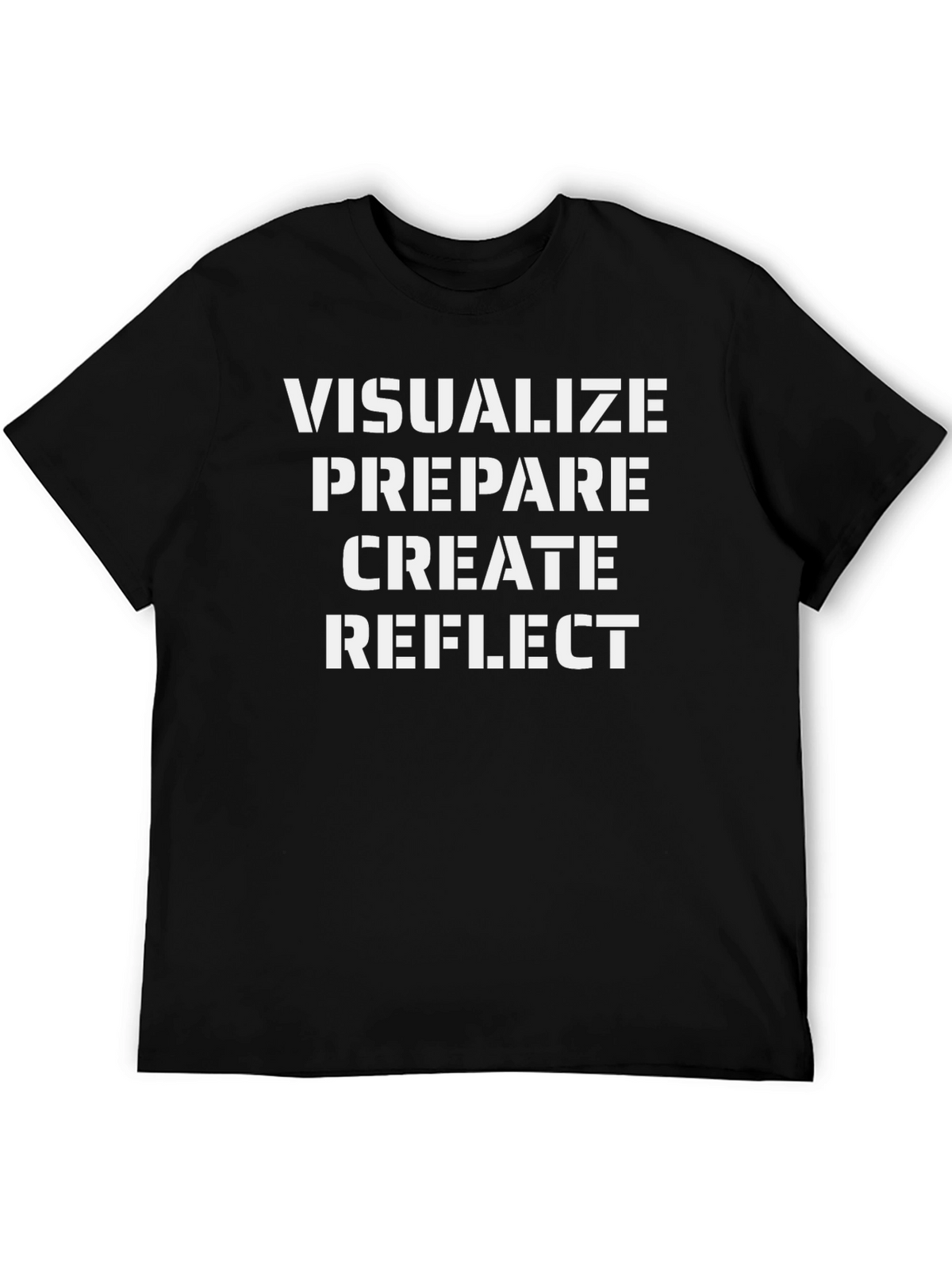 Visualize Prepare Reflect Graphic Tee
