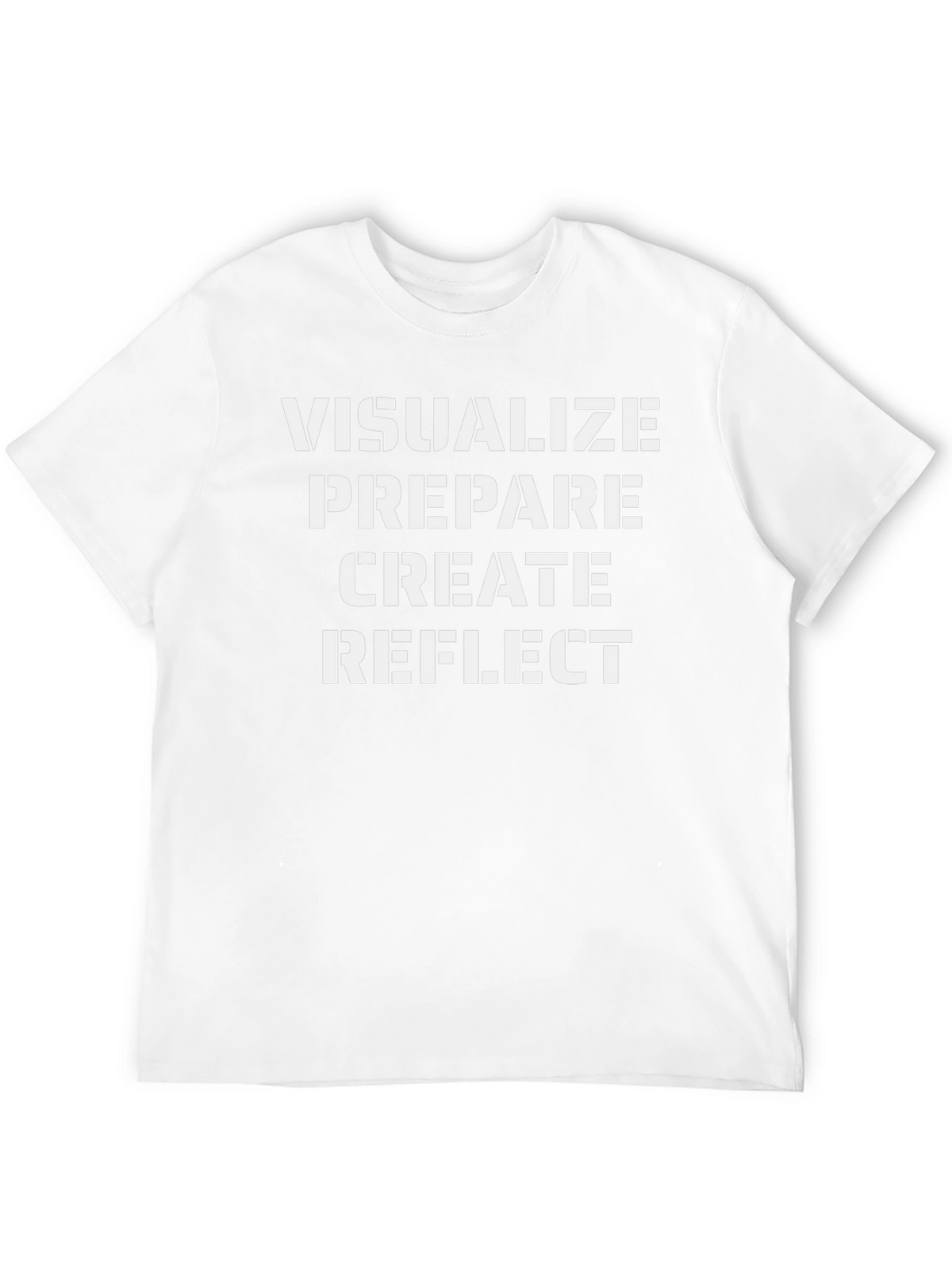 Visualize Prepare Reflect Graphic Tee