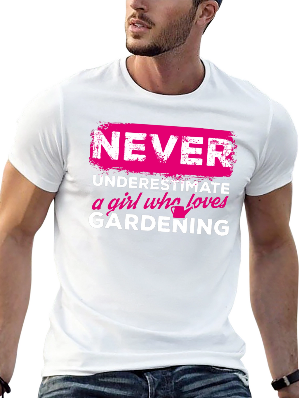 Gardening Girl T-Shirt: Never Underestimate