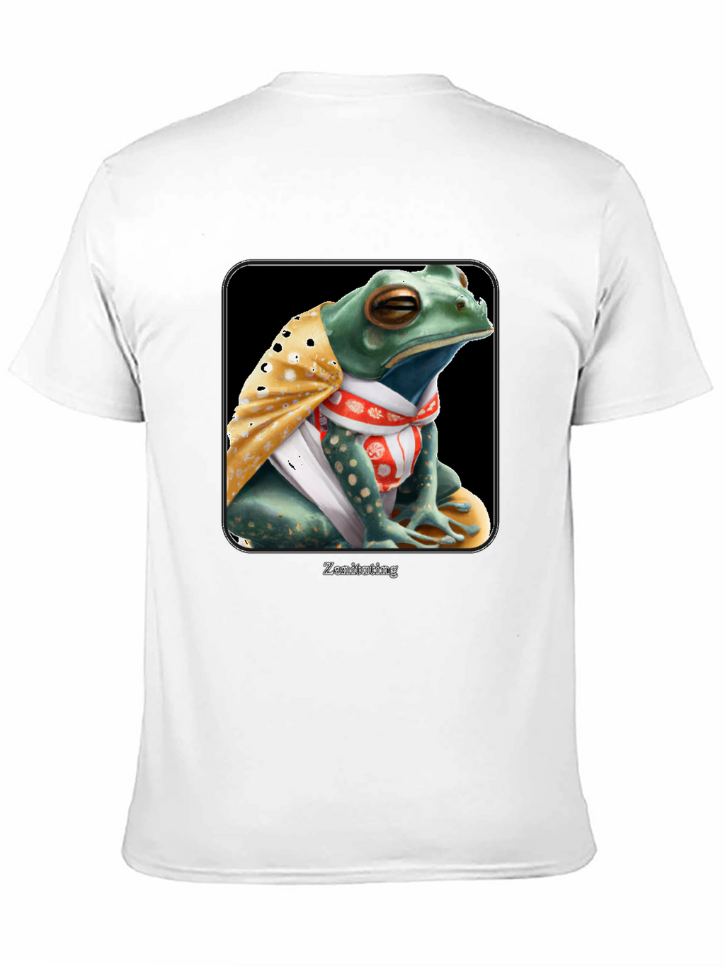 Zen Frog Graphic Tee - Meditating Reptile T-Shirt