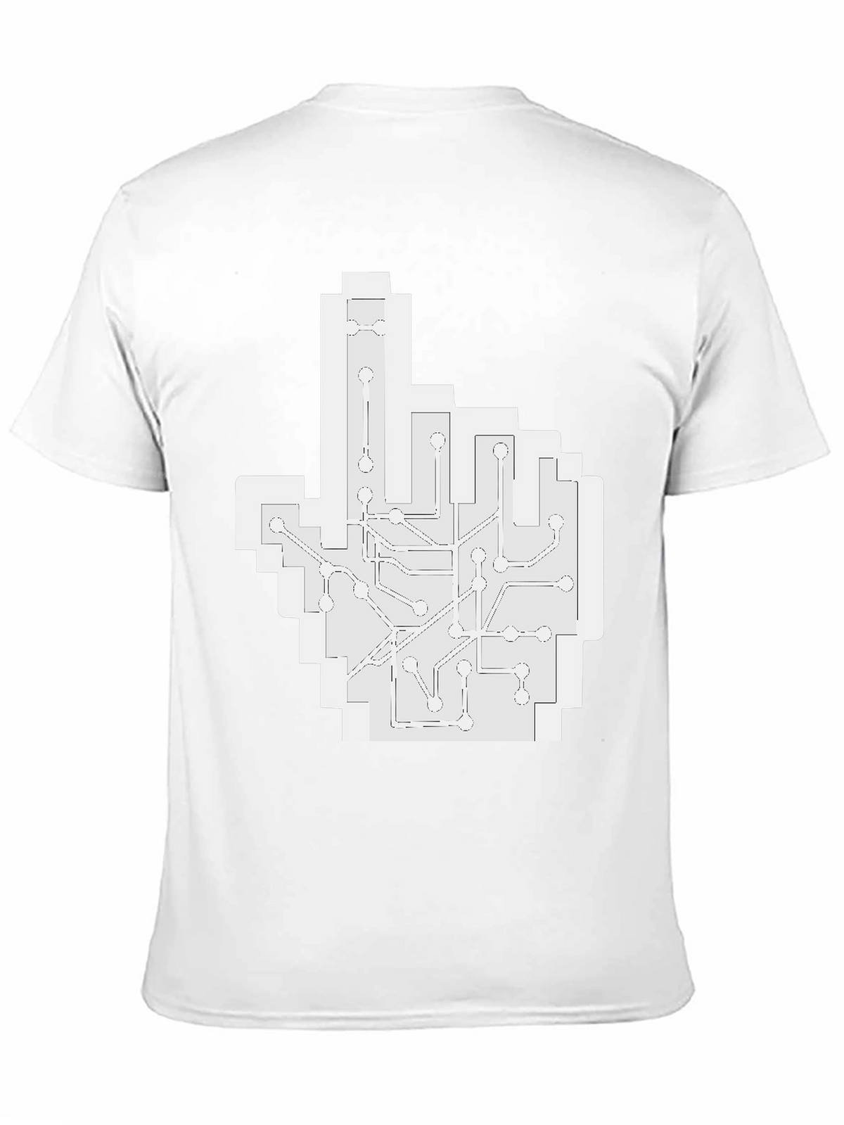 Circuit Hand T-Shirt - Tech Style Tee