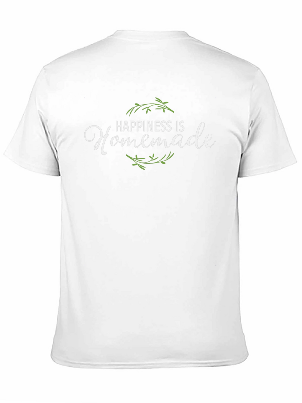 Happiness is Homemade Graphic Tee - Black