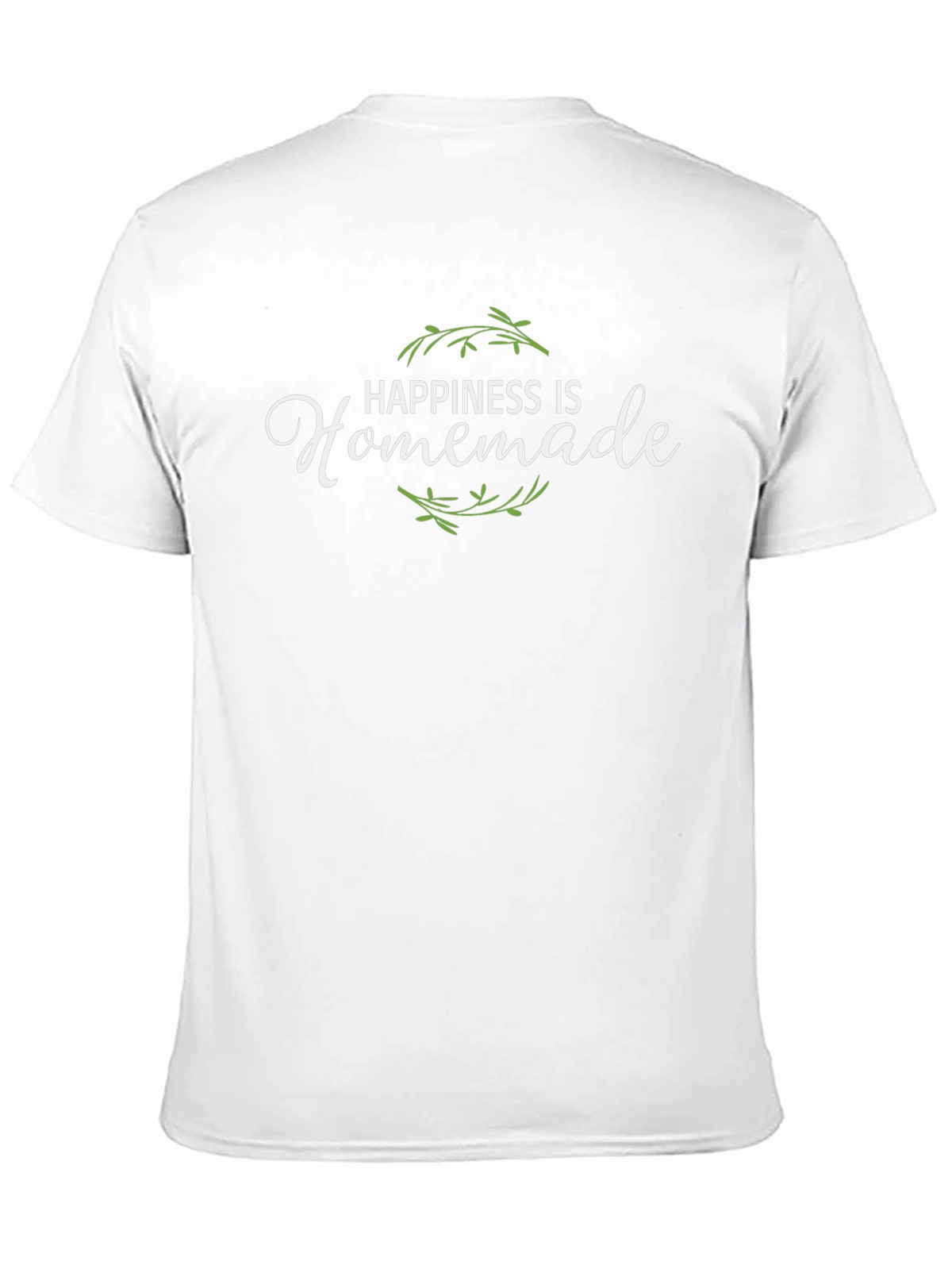 Happiness is Homemade Graphic Tee - Black
