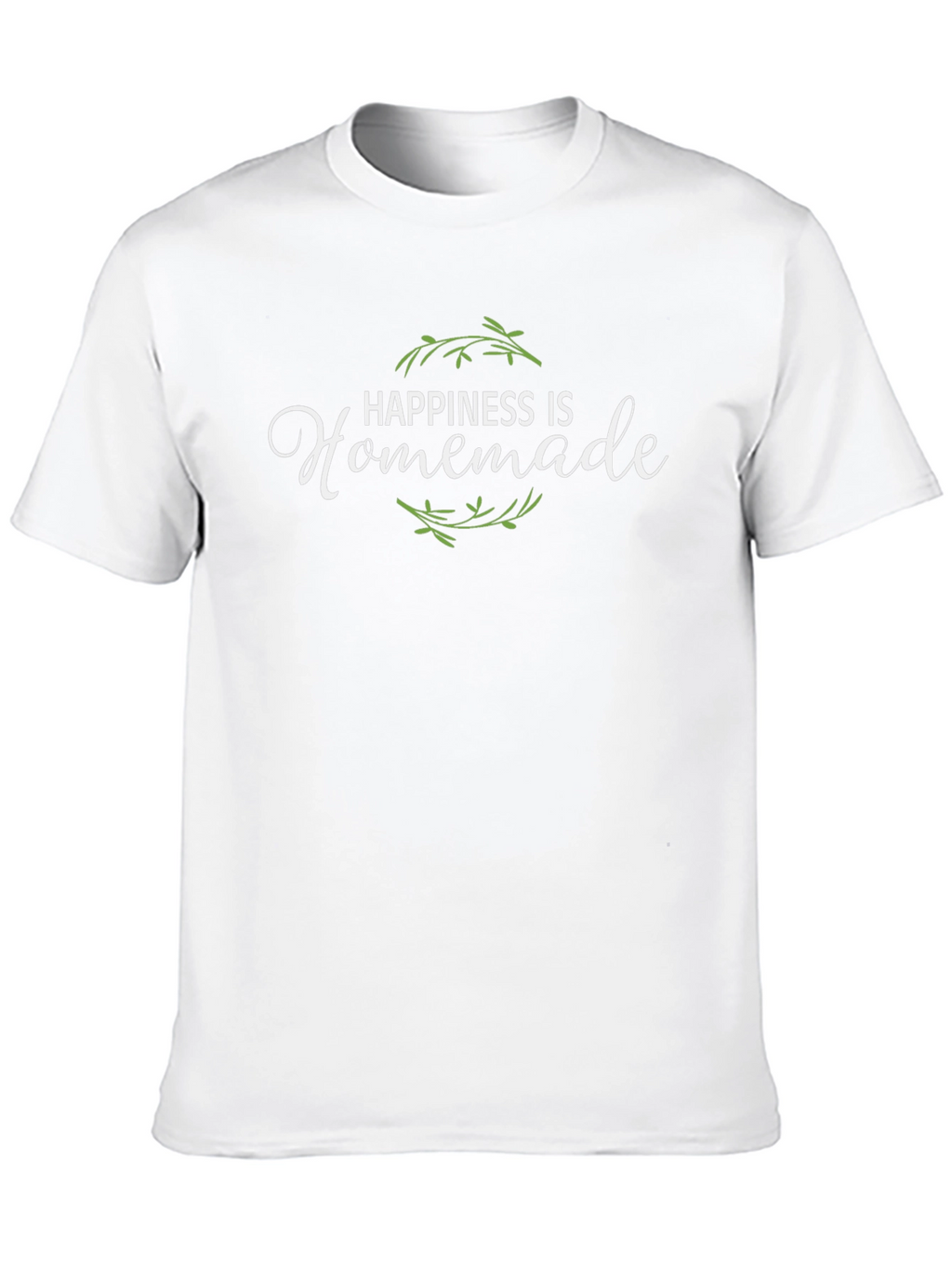 Happiness is Homemade Graphic Tee - Black
