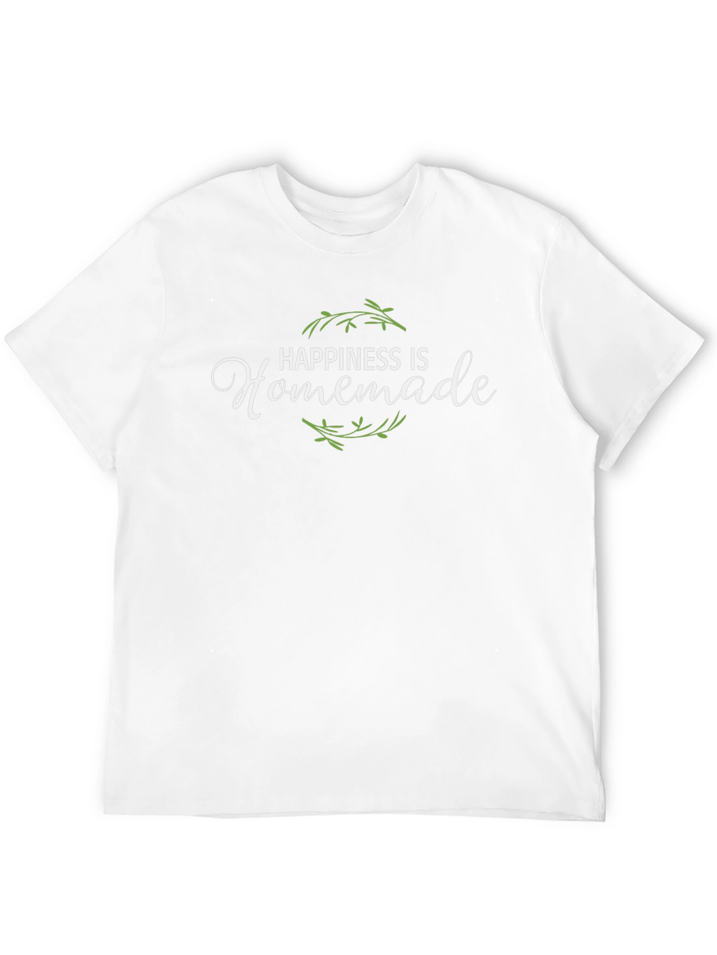 Happiness is Homemade Graphic Tee - Black