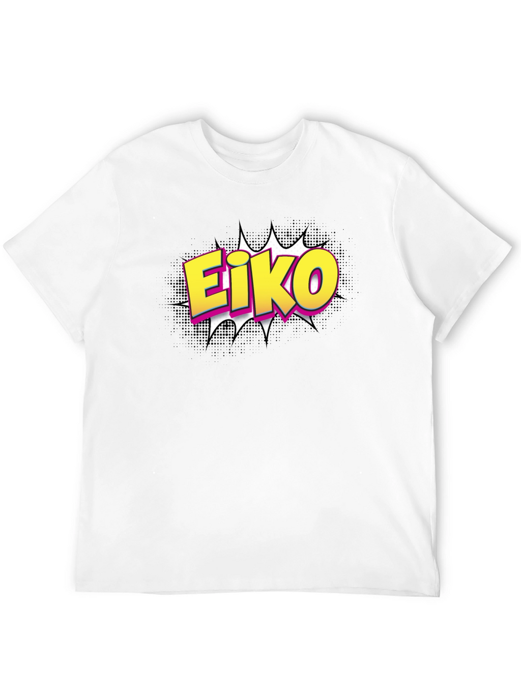 Eiko Comic Style Graphic T-Shirt