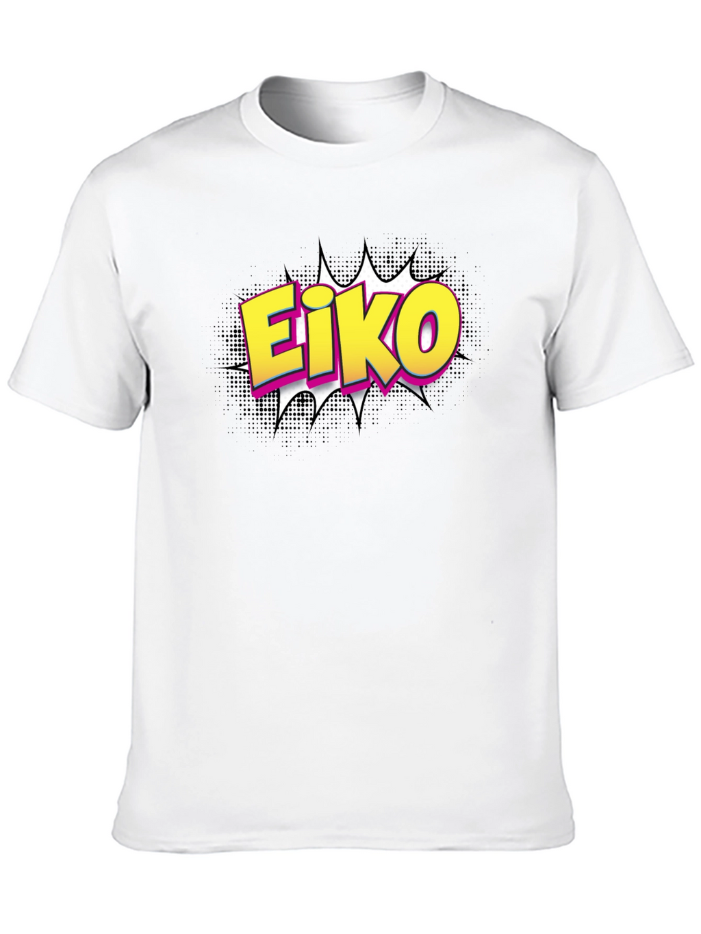 Eiko Comic Style Graphic T-Shirt