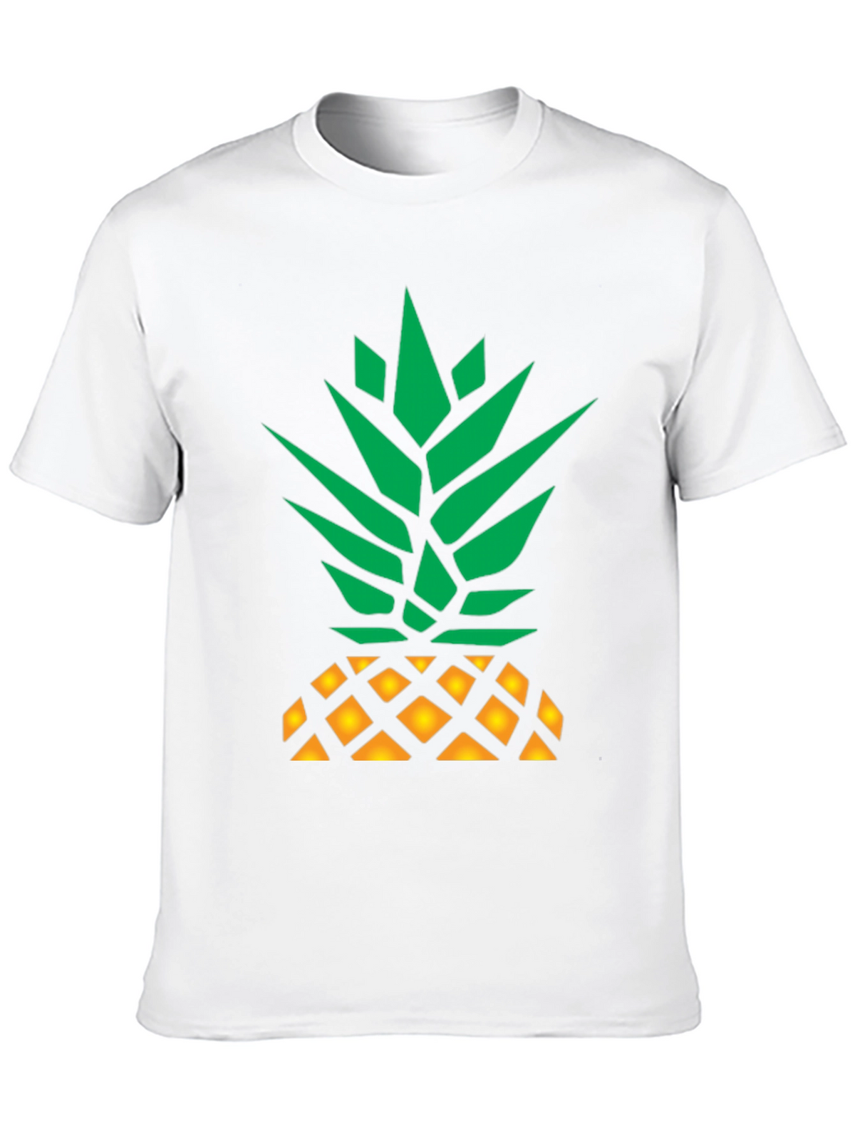 Pineapple Graphic T-Shirt - Funky Fruit Design