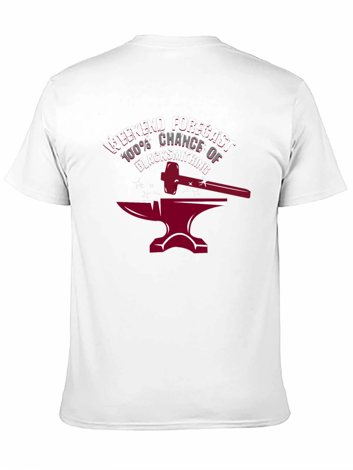 Blacksmithing Weekend Forecast T-Shirt