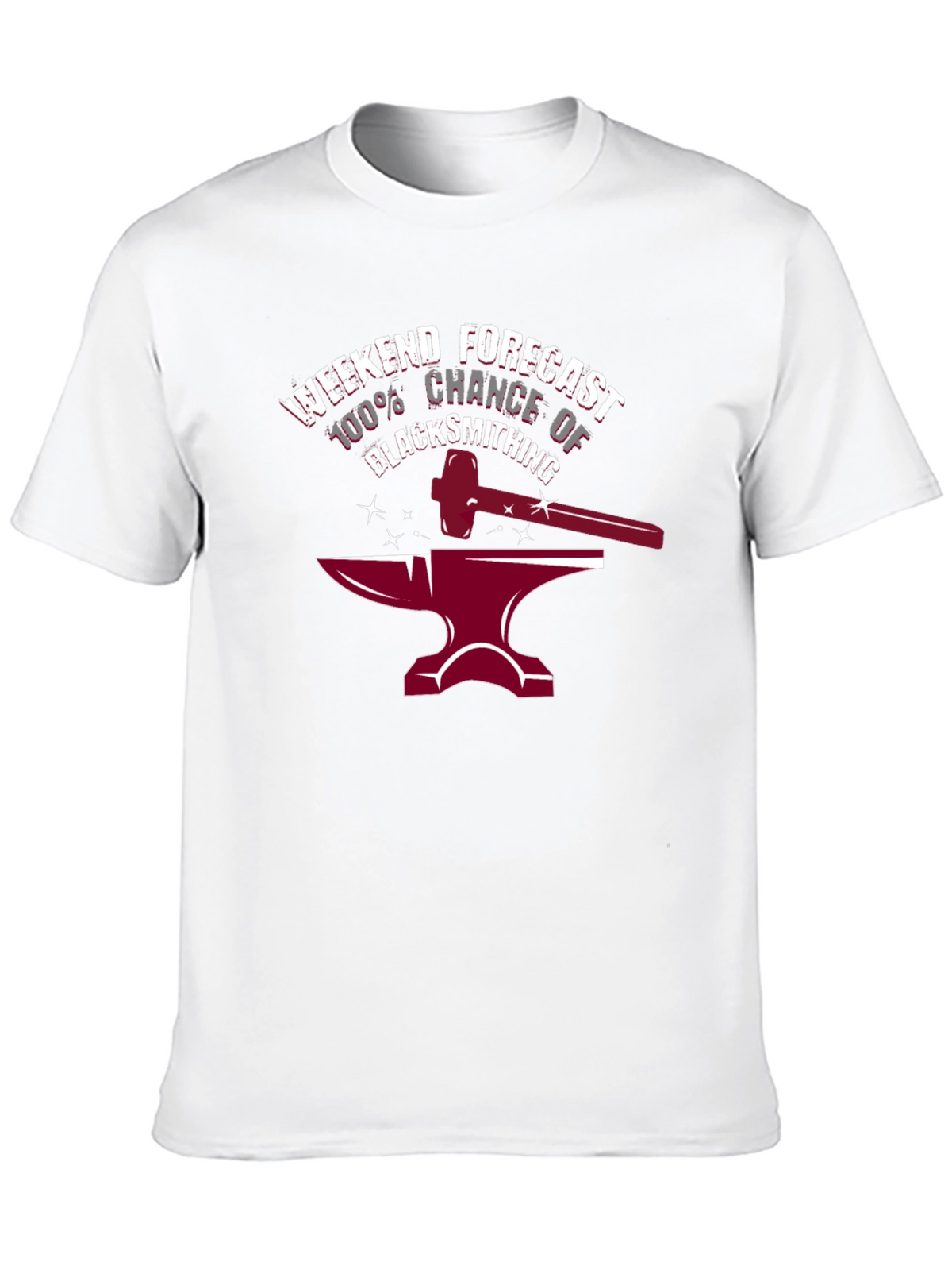 Blacksmithing Weekend Forecast T-Shirt