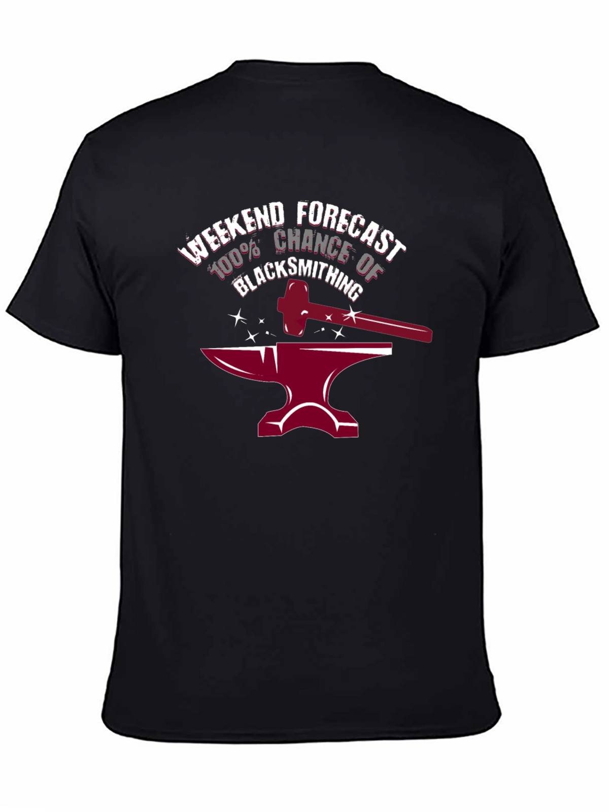 Blacksmithing Weekend Forecast T-Shirt