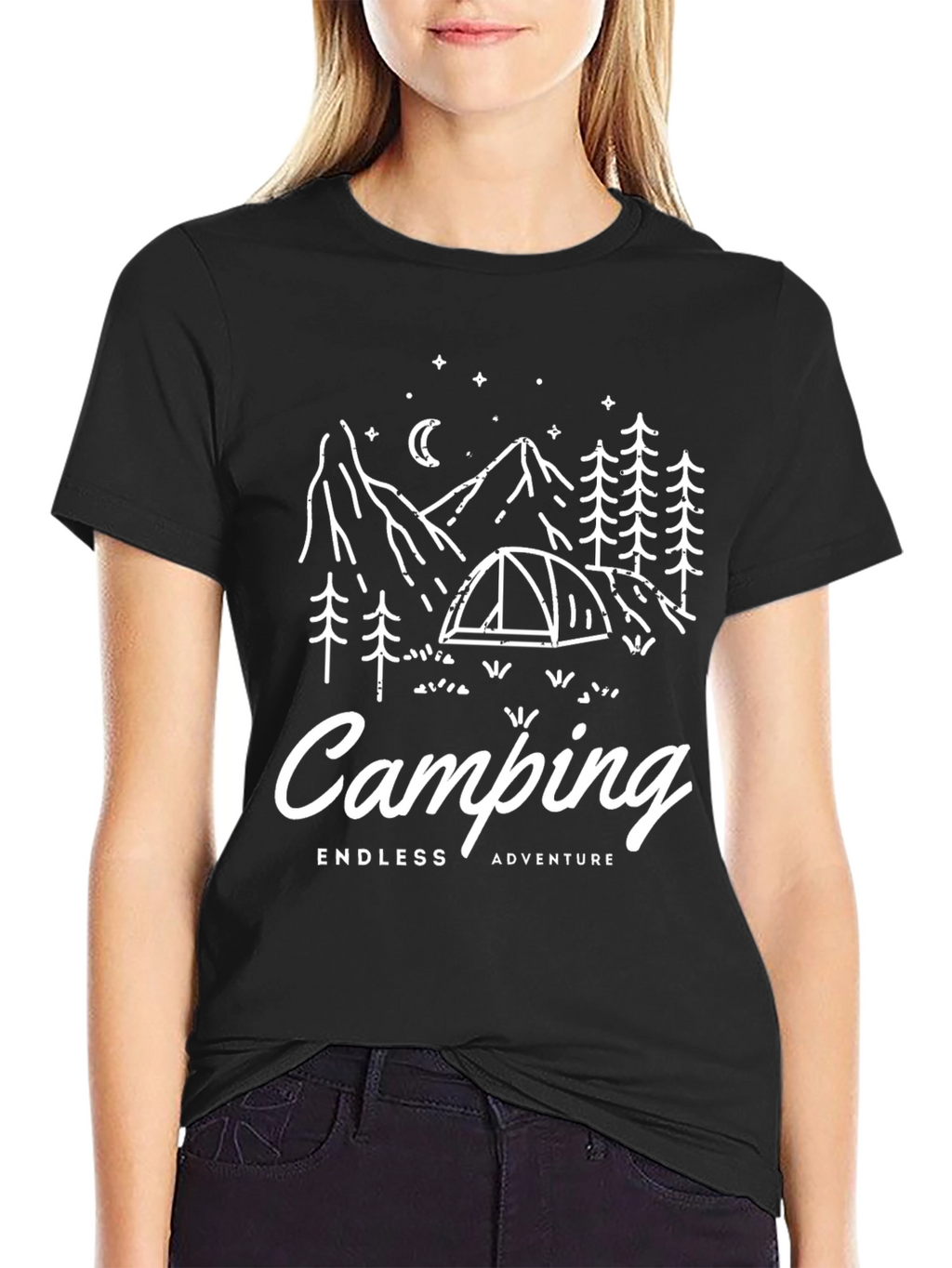 Camping Adventure Graphic Tee