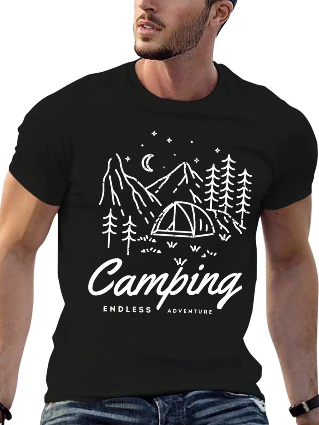 Camping Adventure Graphic Tee