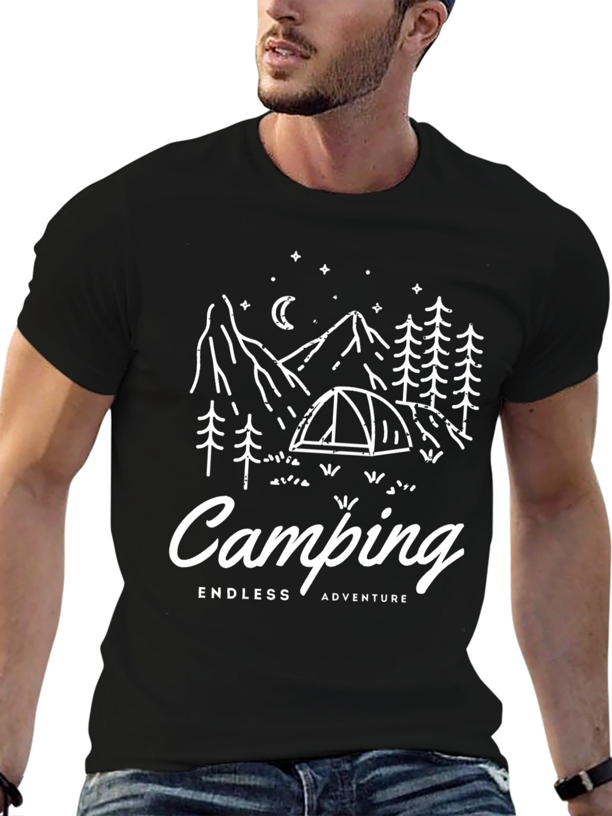 Camping Adventure Graphic Tee