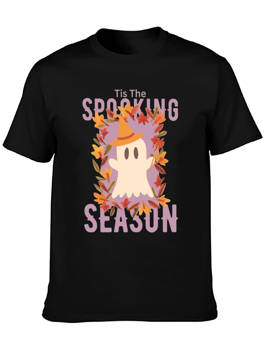 Spooking Season Ghost T-Shirt - Halloween Tee