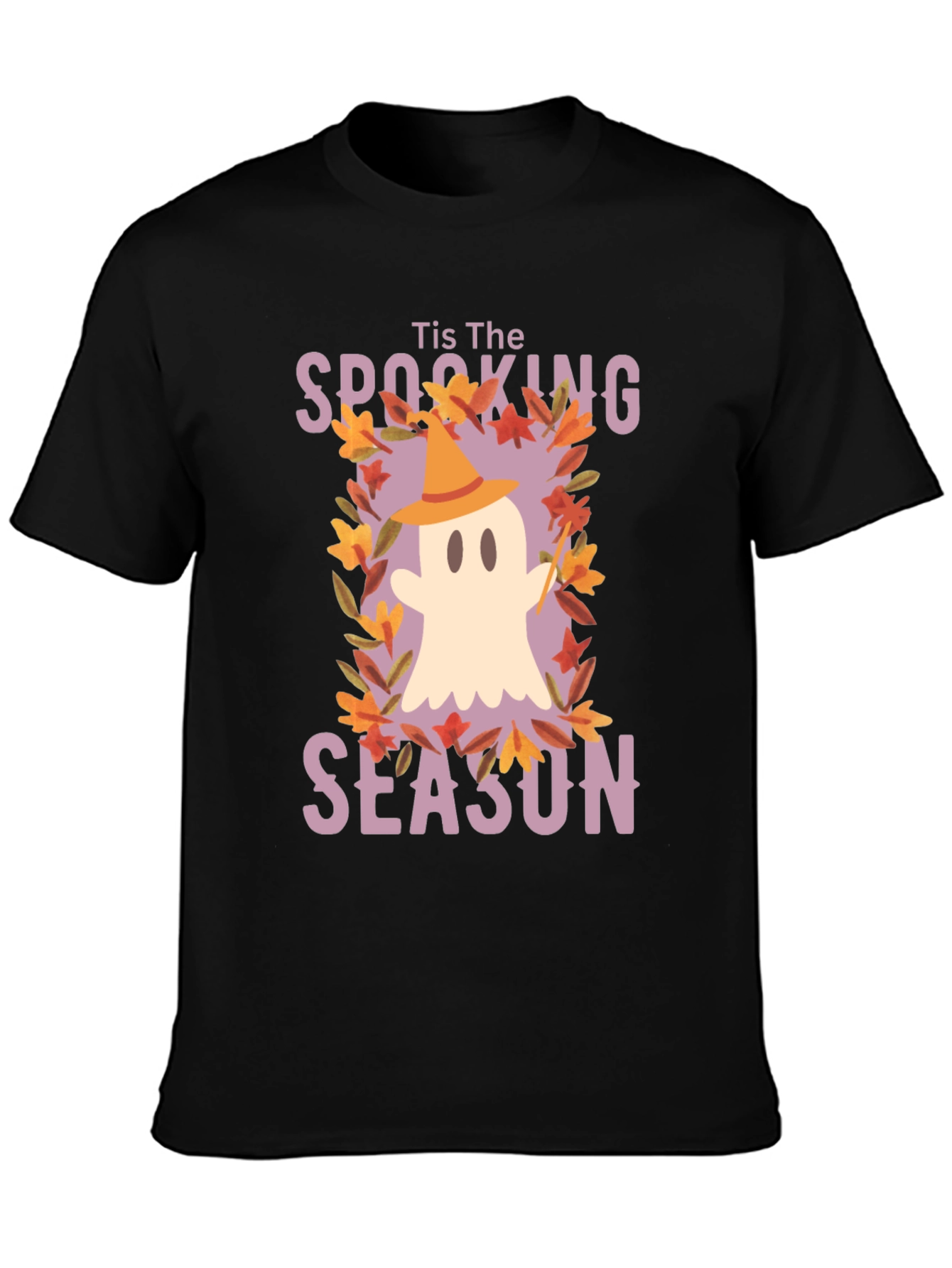 Spooking Season Ghost T-Shirt - Halloween Tee
