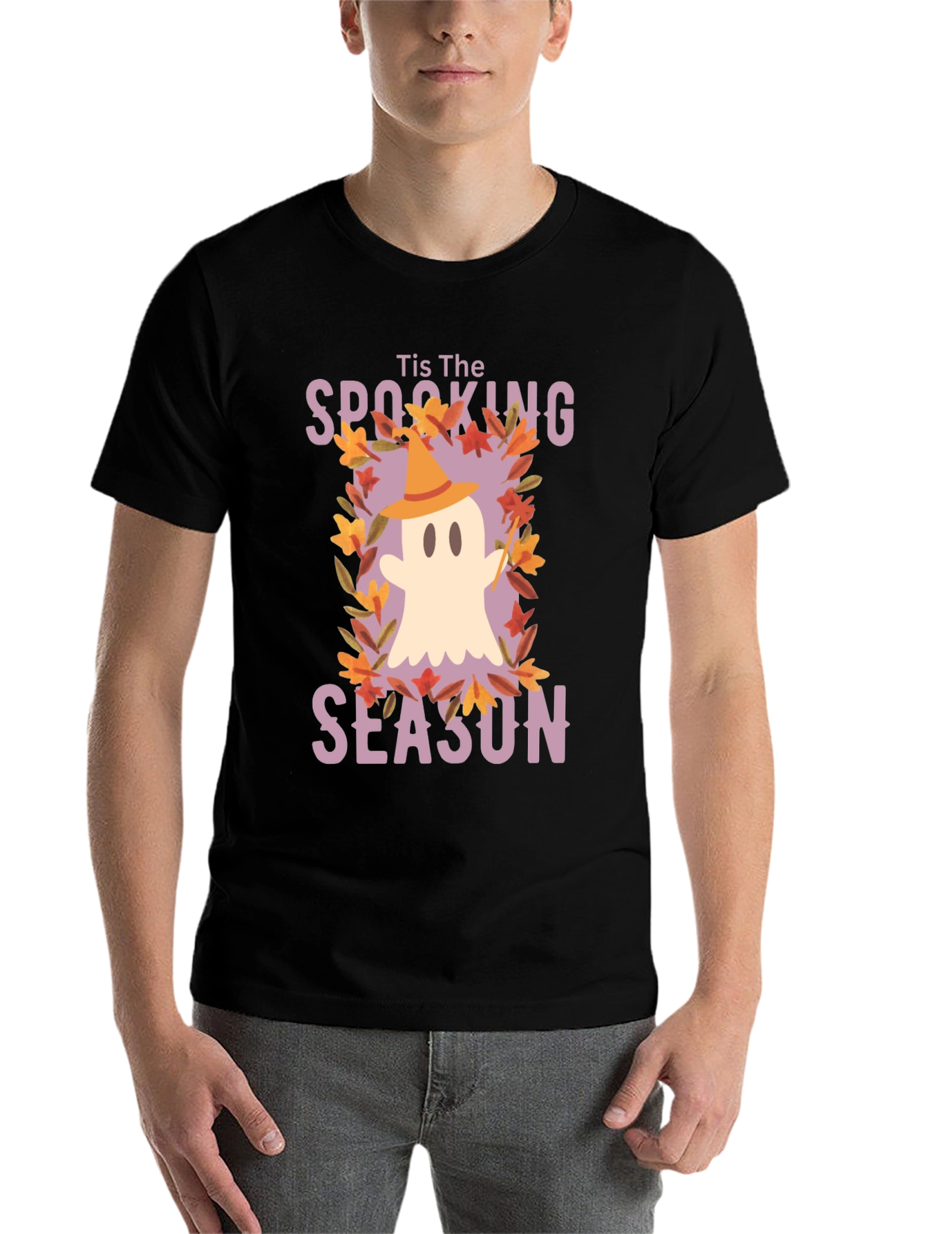 Spooking Season Ghost T-Shirt - Halloween Tee