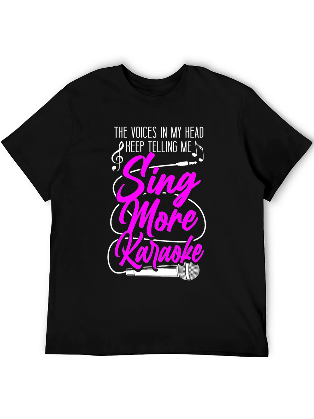 Sing More Karaoke Graphic T-Shirt