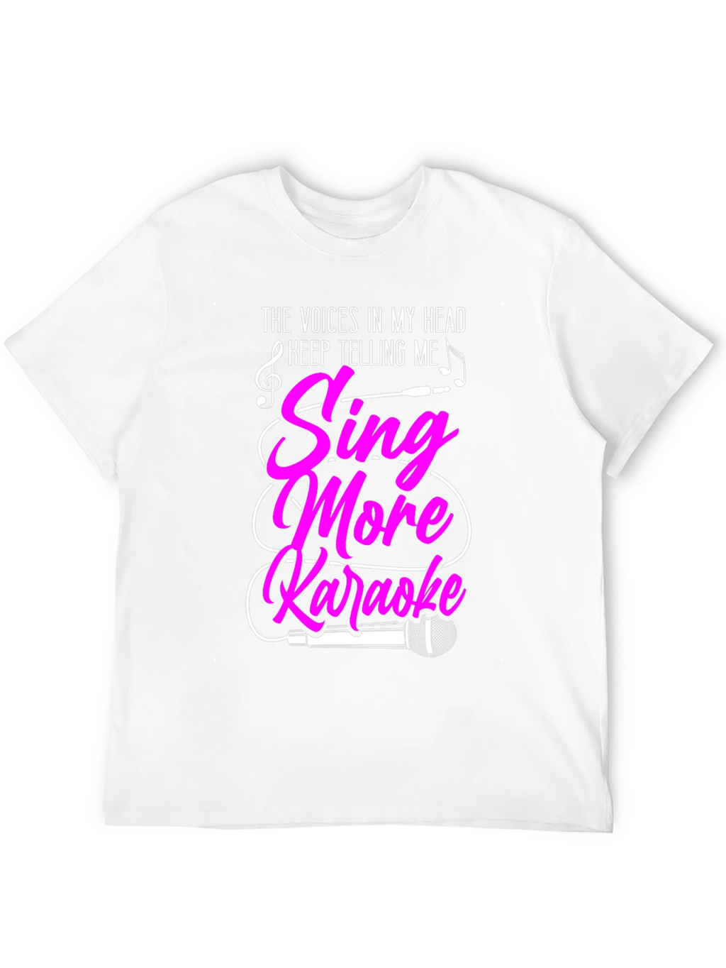 Sing More Karaoke Graphic T-Shirt