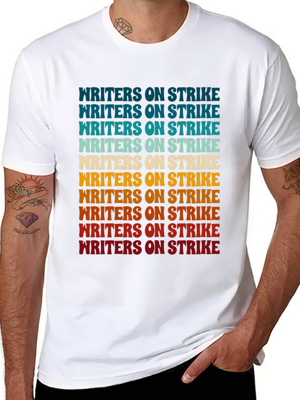 Writers On Strike Graphic Tee