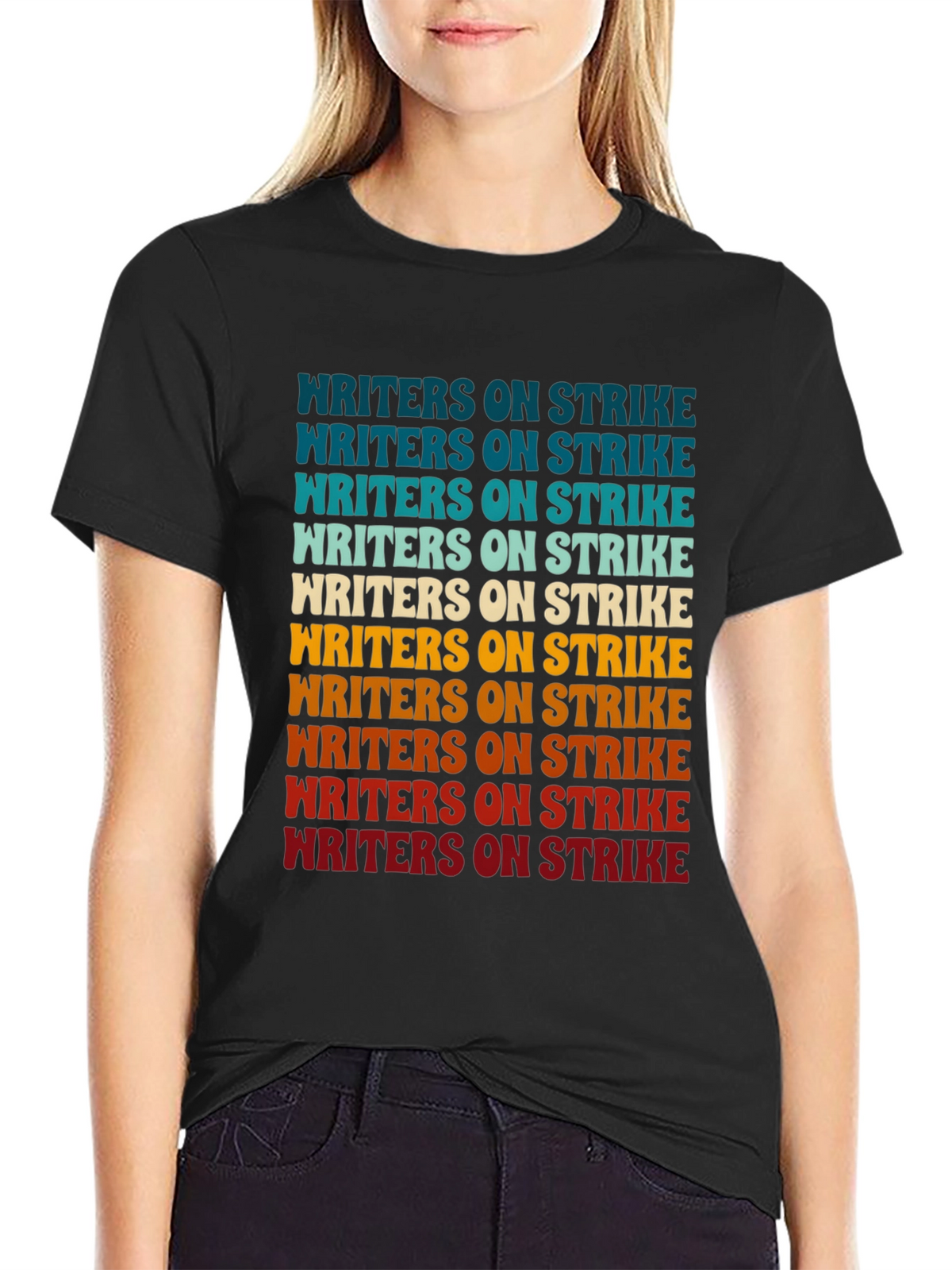 Writers On Strike Graphic Tee