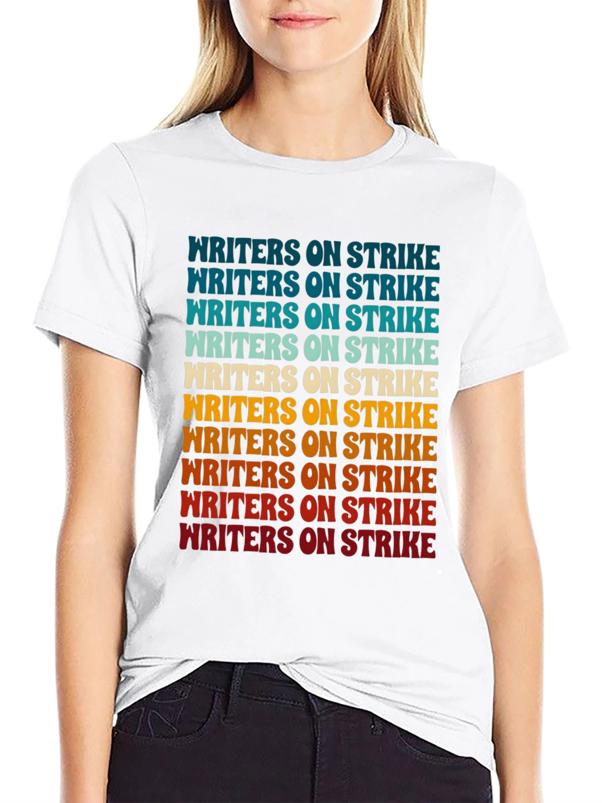 Writers On Strike Graphic Tee