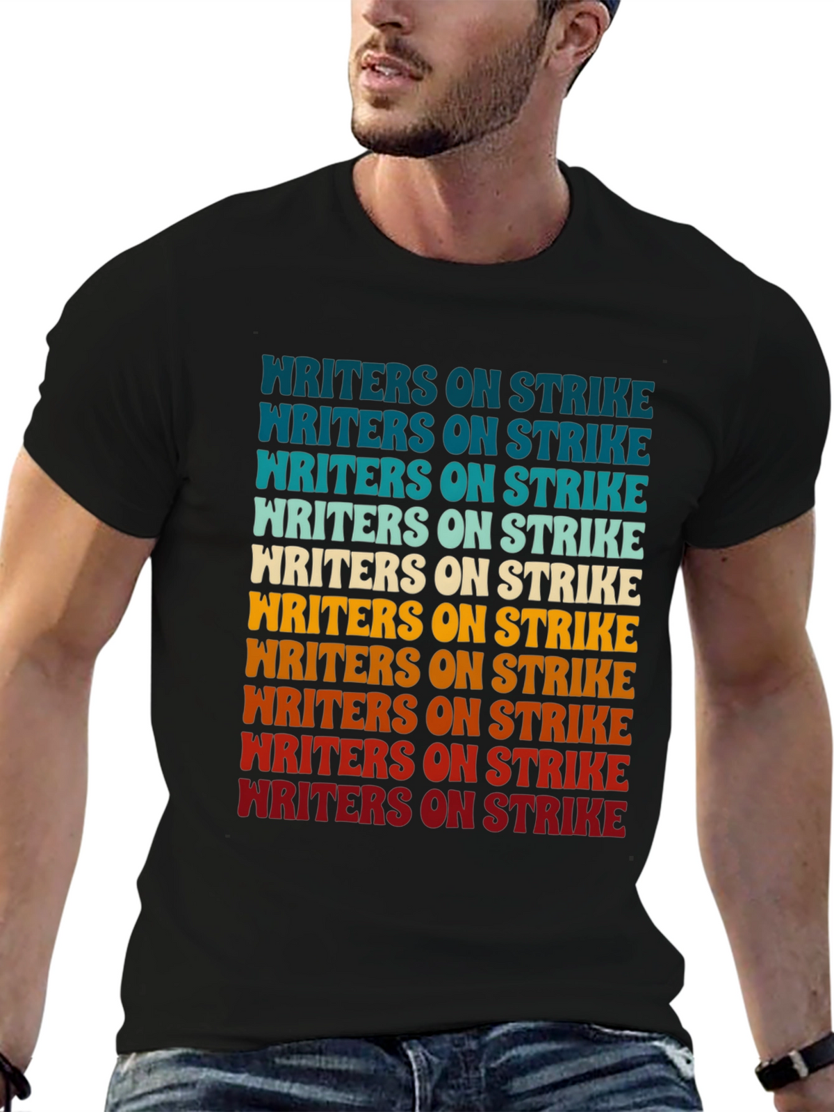 Writers On Strike Graphic Tee