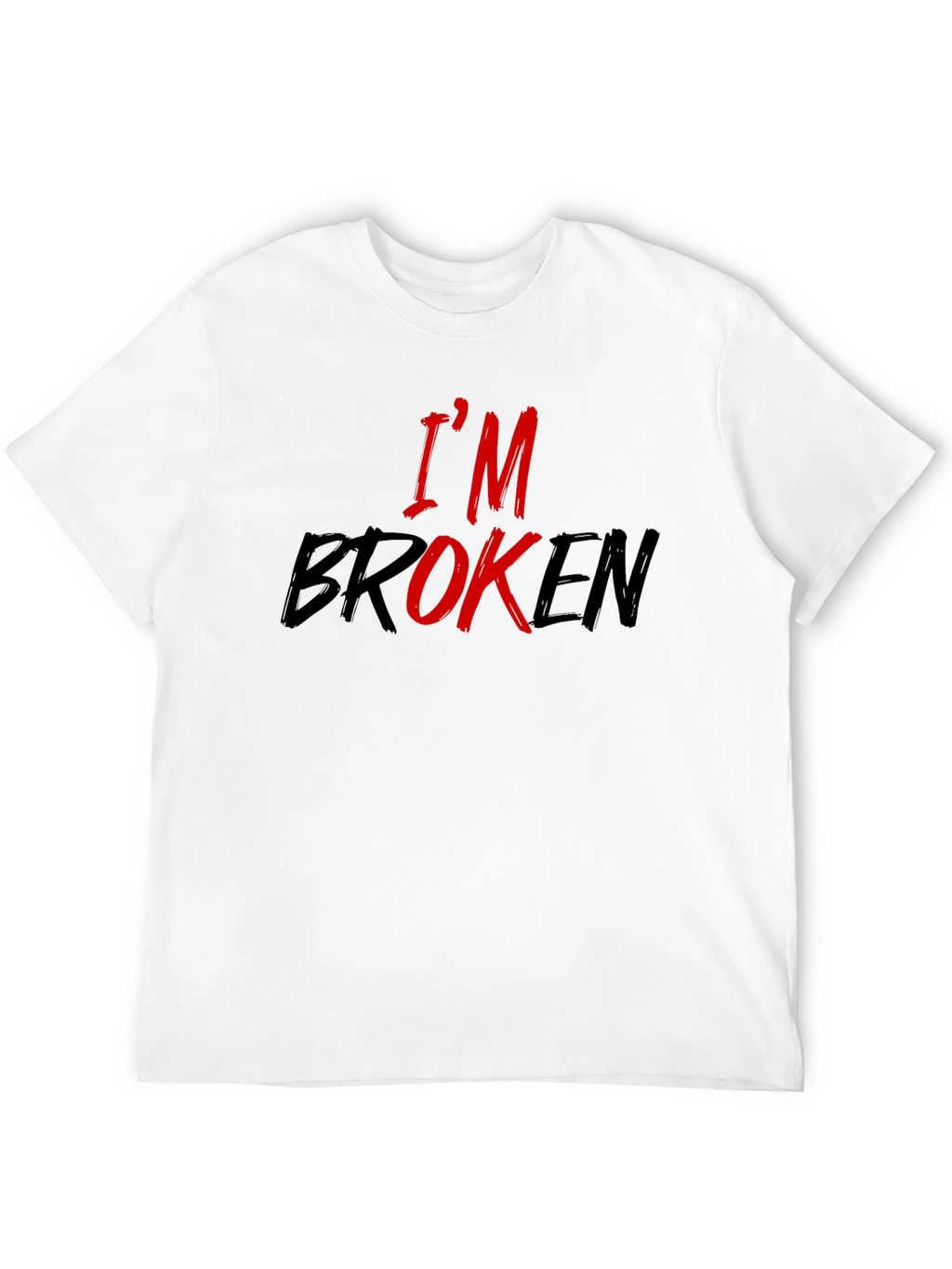 Im Broken Graphic Tee - Menswear